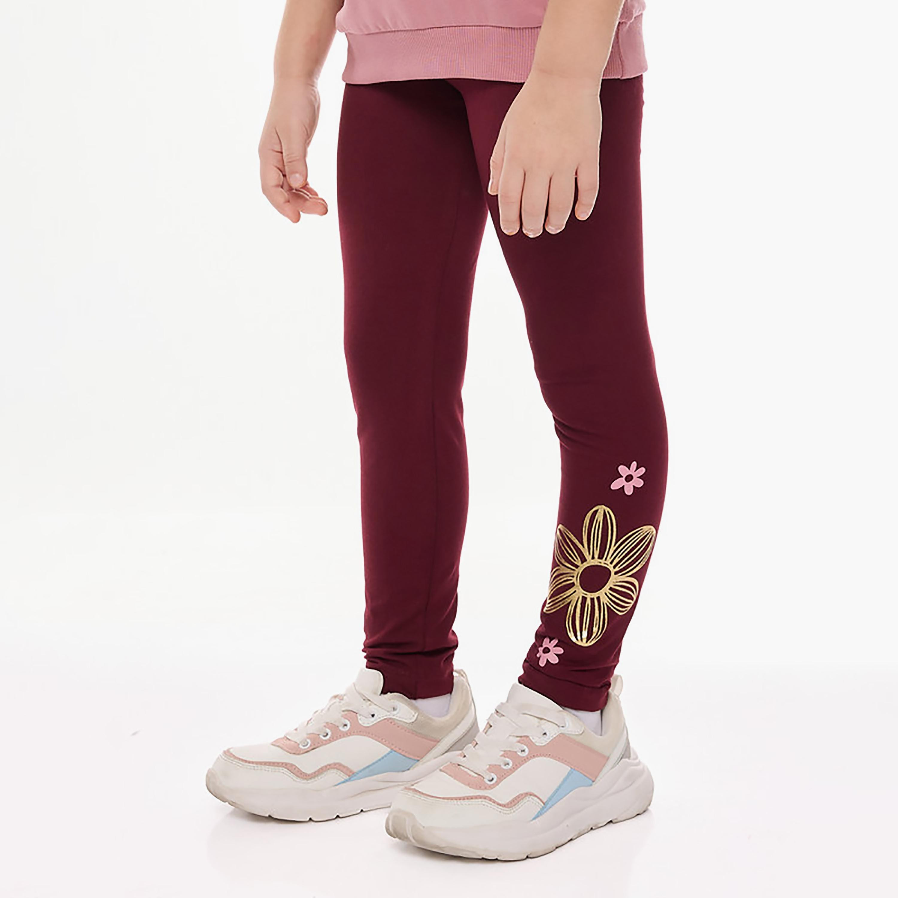 Victor and Jane 2-Piece Floral Printed Long Sleeves Sweatshirt with Leggings-girls-clothing-winterwear-setsandcoords-image-5