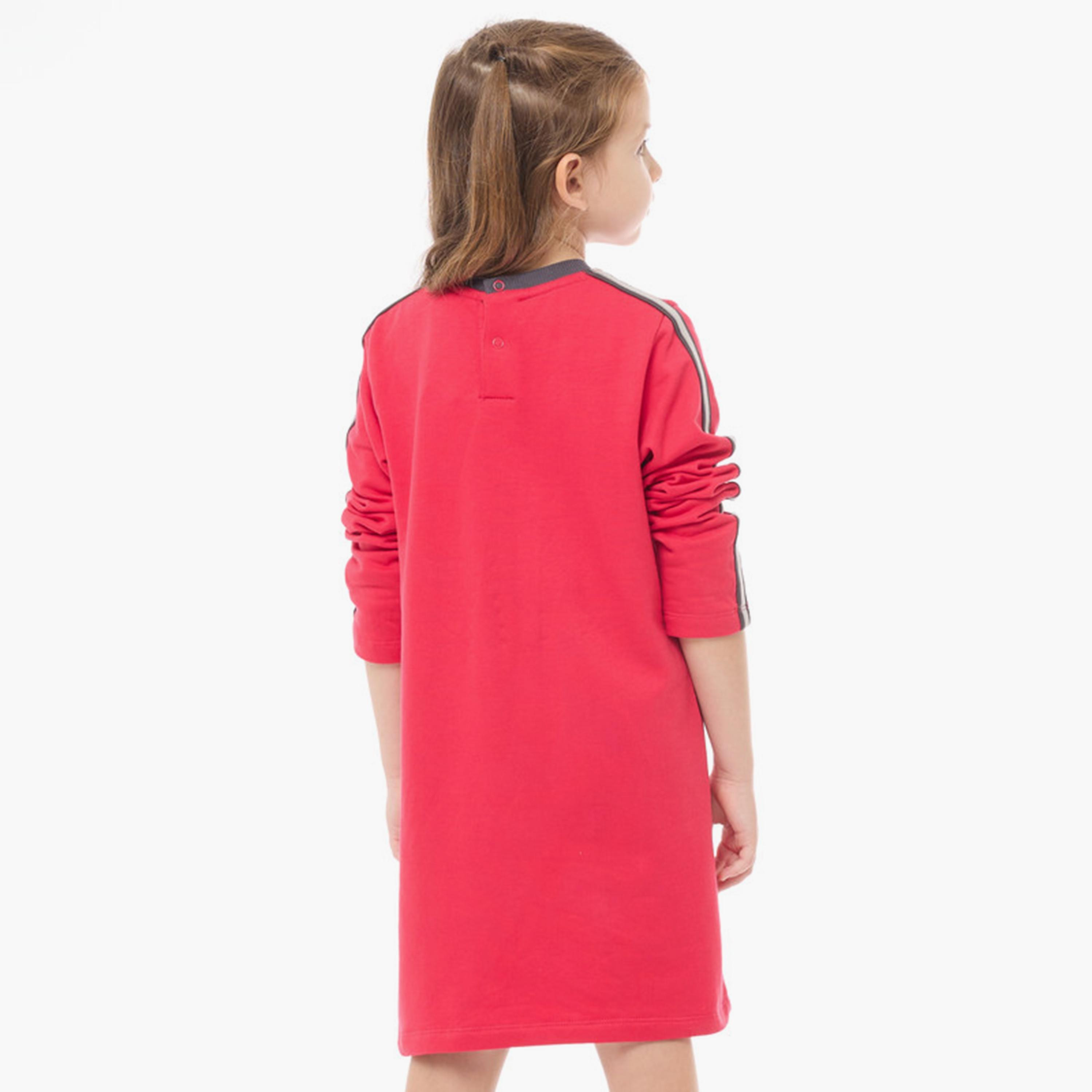 Victor and Jane Printed Long Sleeves Dress-girls-clothing-dressesandjumpsuits-image-4