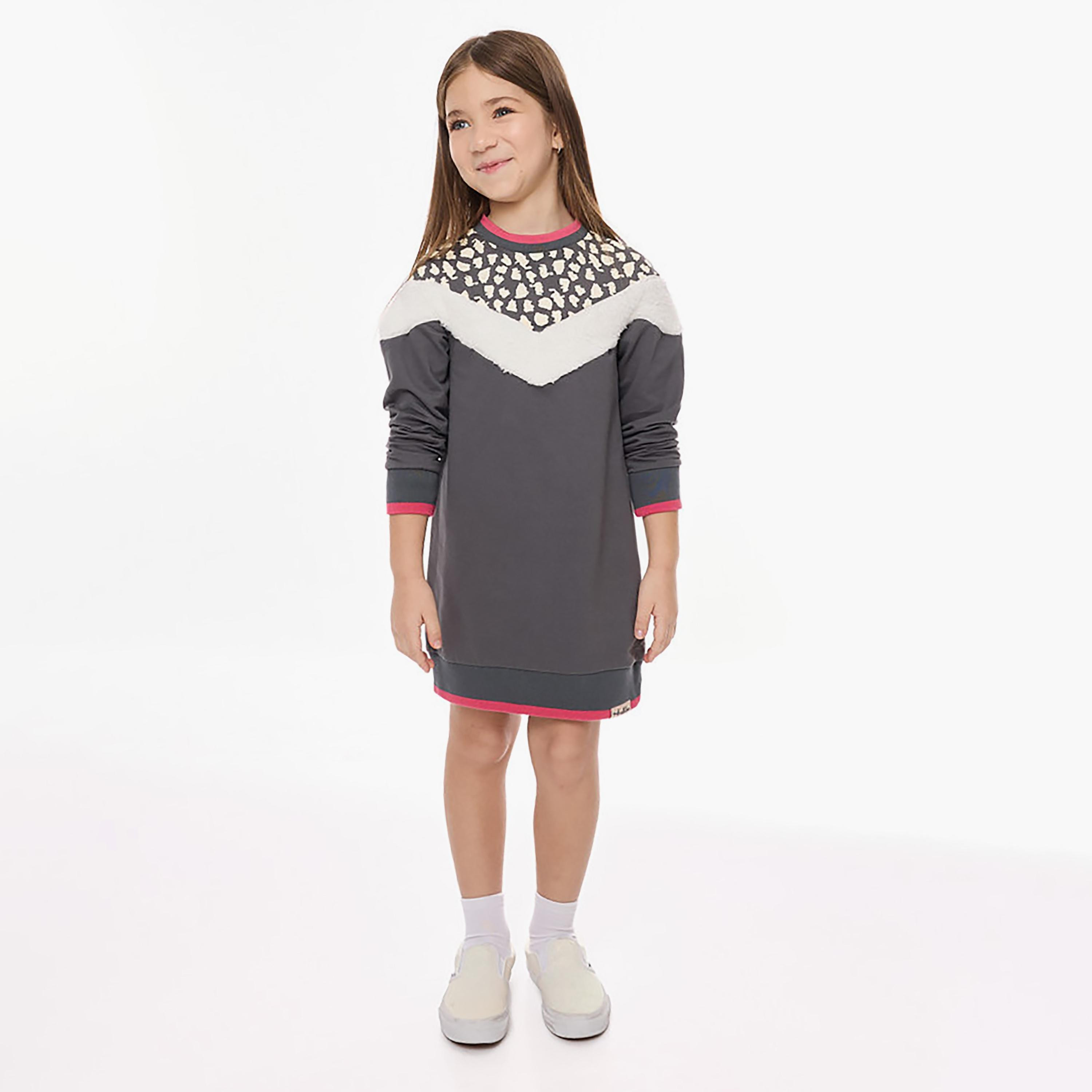 Victor and Jane Printed Long Sleeves Dress-girls-clothing-dressesandjumpsuits-image-1