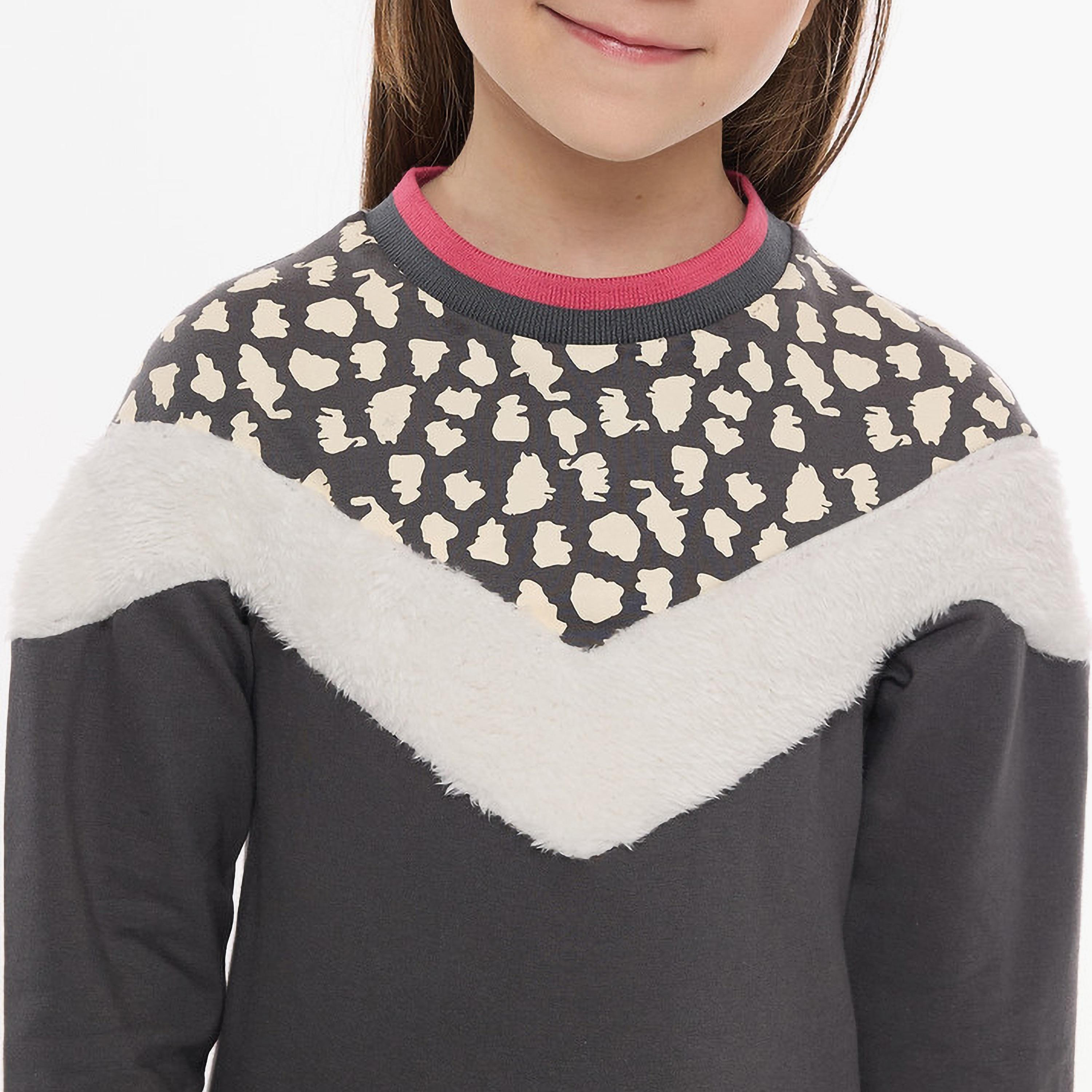 Victor and Jane Printed Long Sleeves Dress-girls-clothing-dressesandjumpsuits-image-6