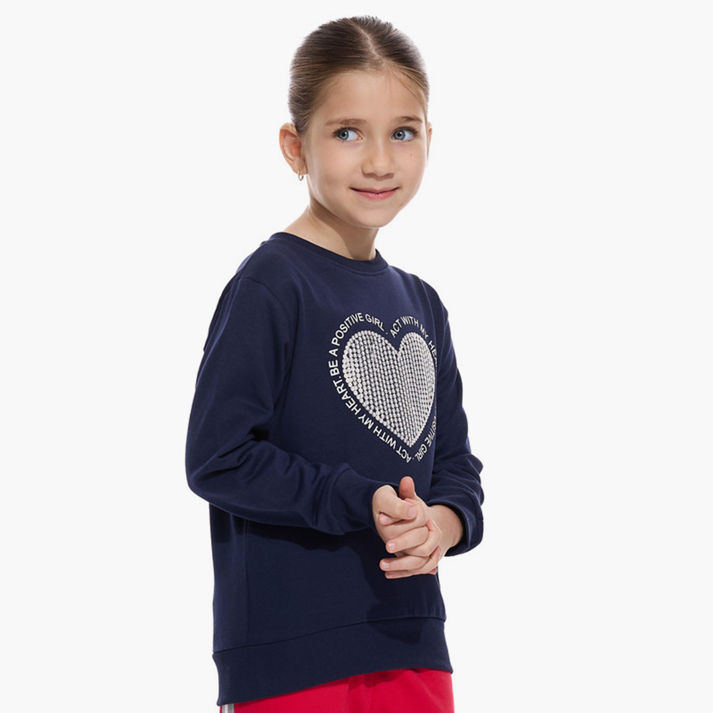 Victor and Jane Printed Long Sleeves Sweatshirt-girls-clothing-winterwear-sweatshirts-image-2