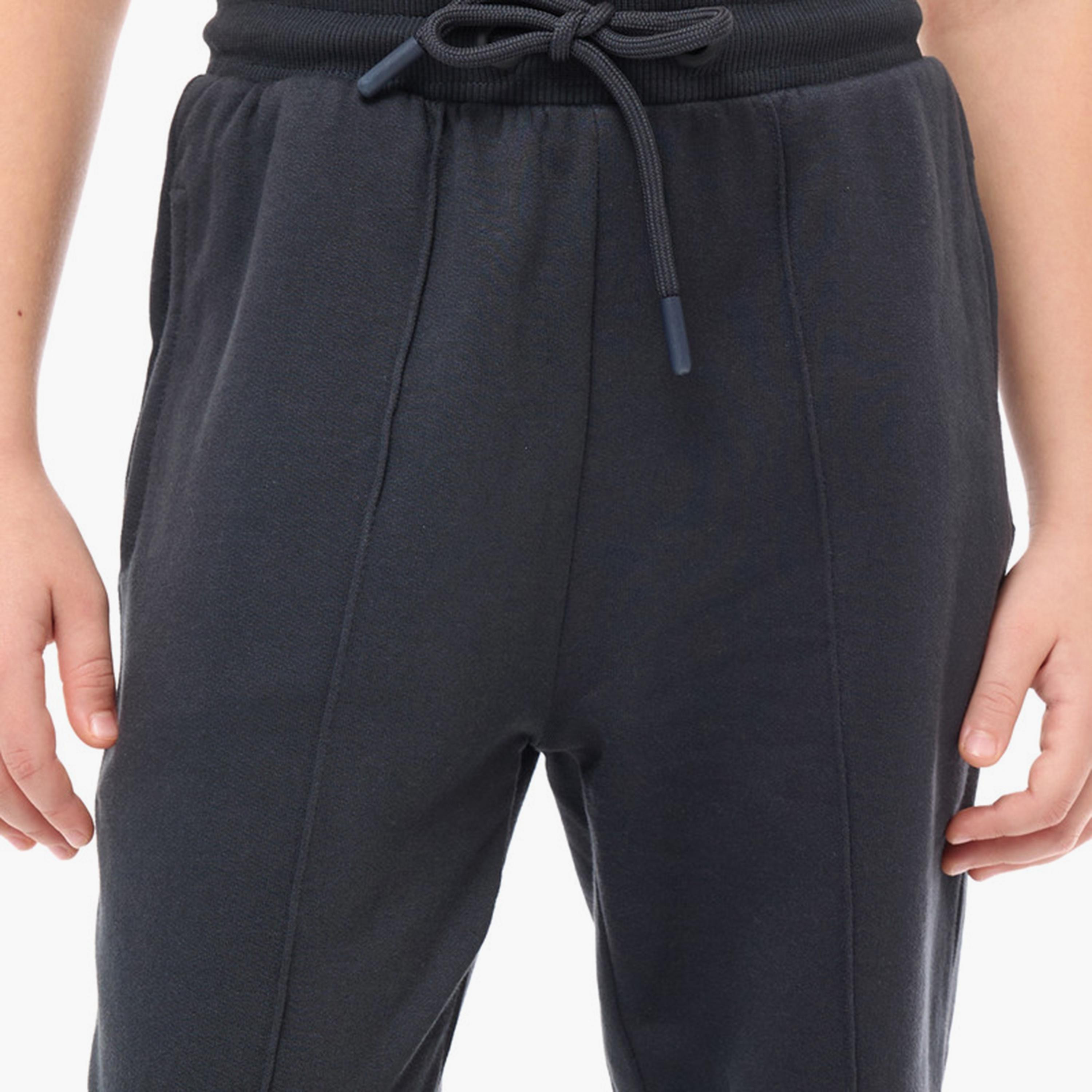 سويت شيرت مطبوع بأكمام طويلة من قطعتين مع بنطال ركض من فيكتور اند جين-cpbaby-clothing-girls-clothessets-image-6