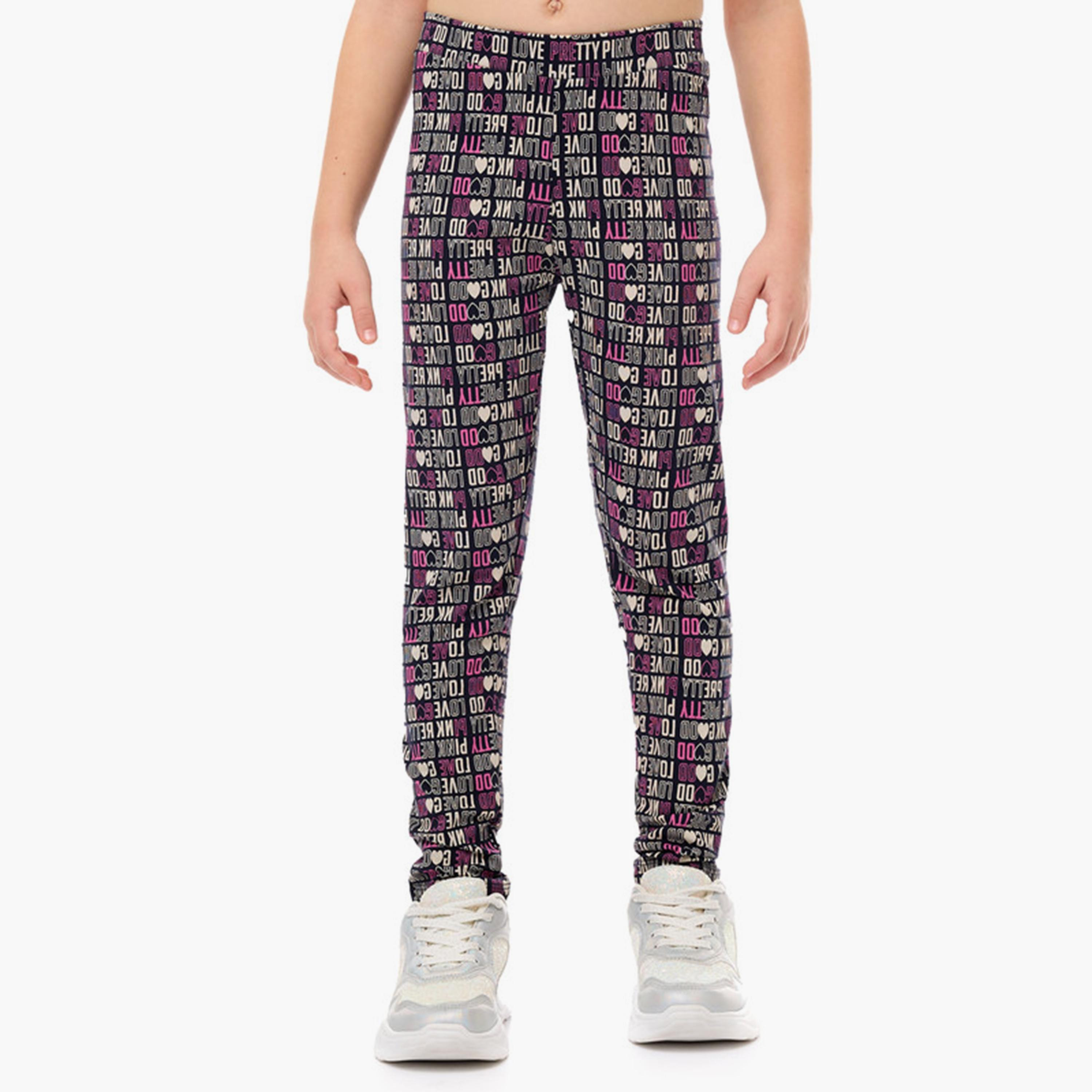 Victor and Jane 2-Piece Printed Long Sleeves Sweatshirt with Leggings-girls-clothing-winterwear-setsandcoords-image-5