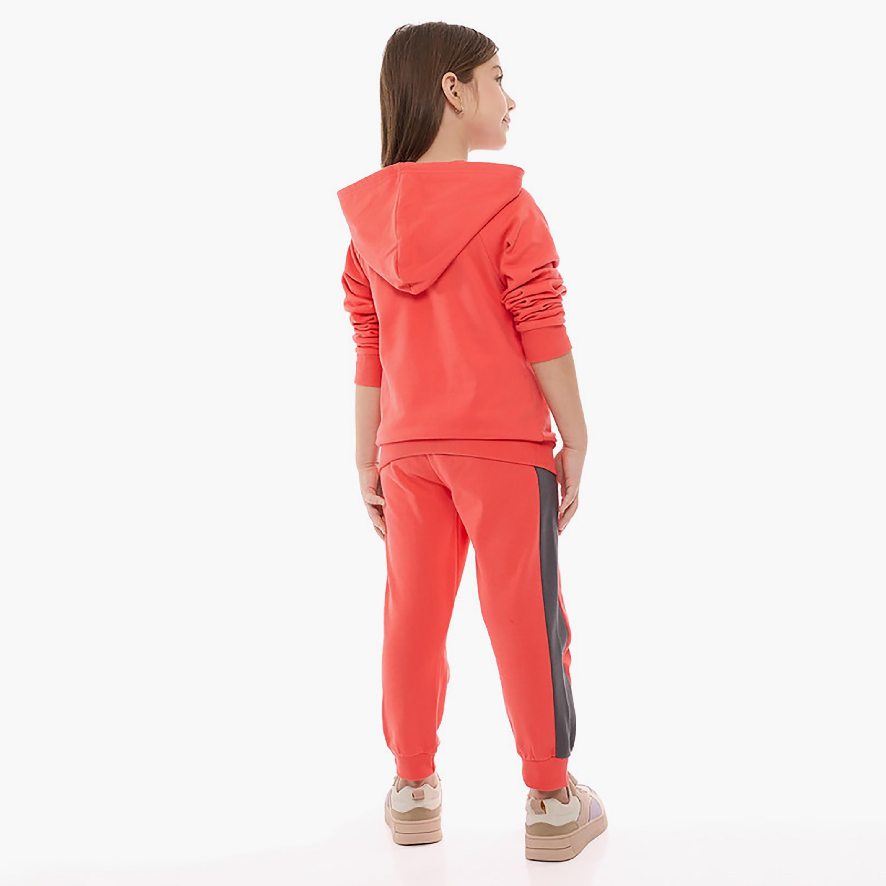 Victor and Jane 2-Piece Printed Long Sleeves Hoodie with Joggers-baby-girls-clothing-setsandcoords-image-3