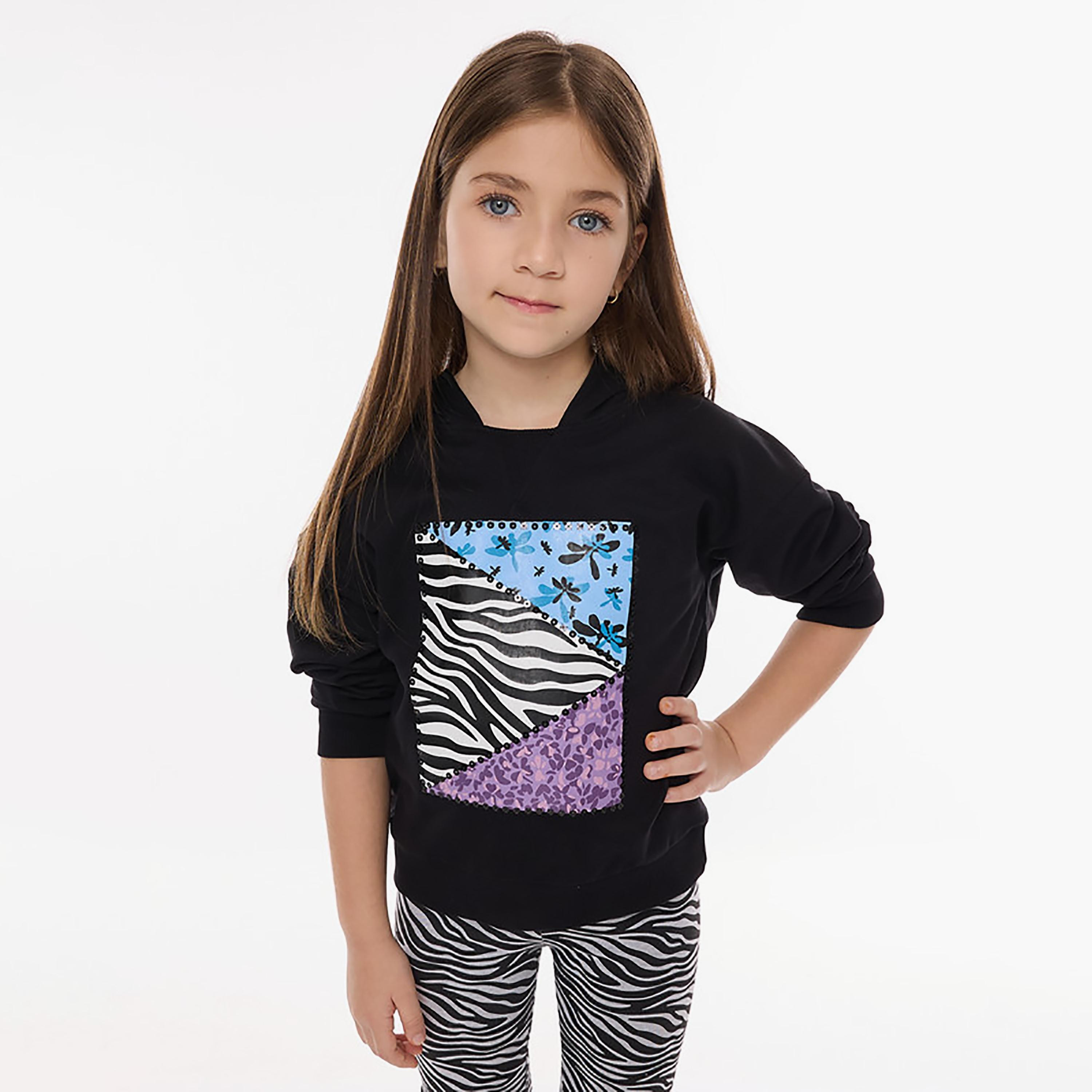 Victor and Jane 2-Piece Printed Long Sleeves Hoodie with Leggings-cpbaby-clothing-girls-clothessets-image-4
