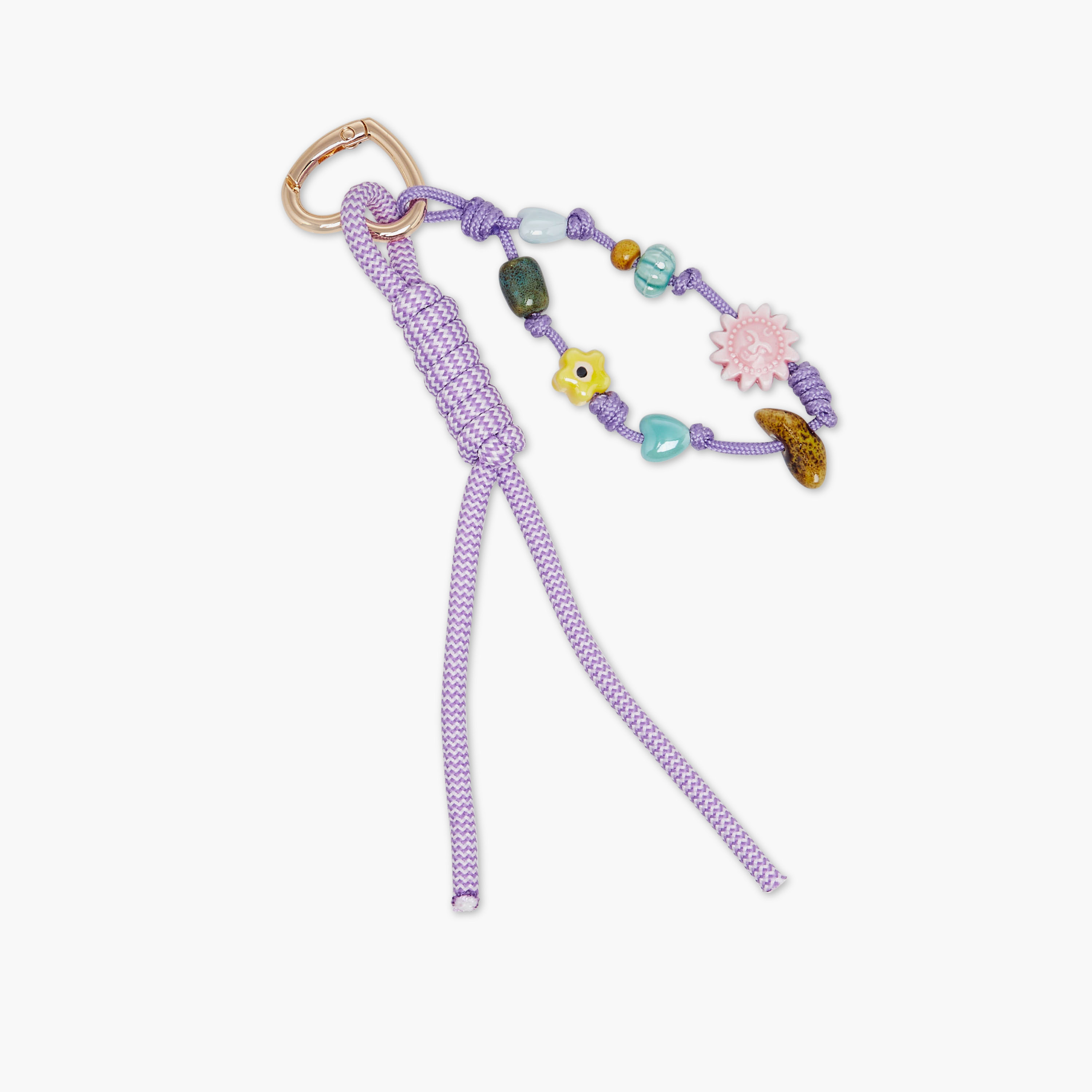 Flora Bella Charm Accent Plastic Keyring-women-clothingaccessories-novelties-image-2