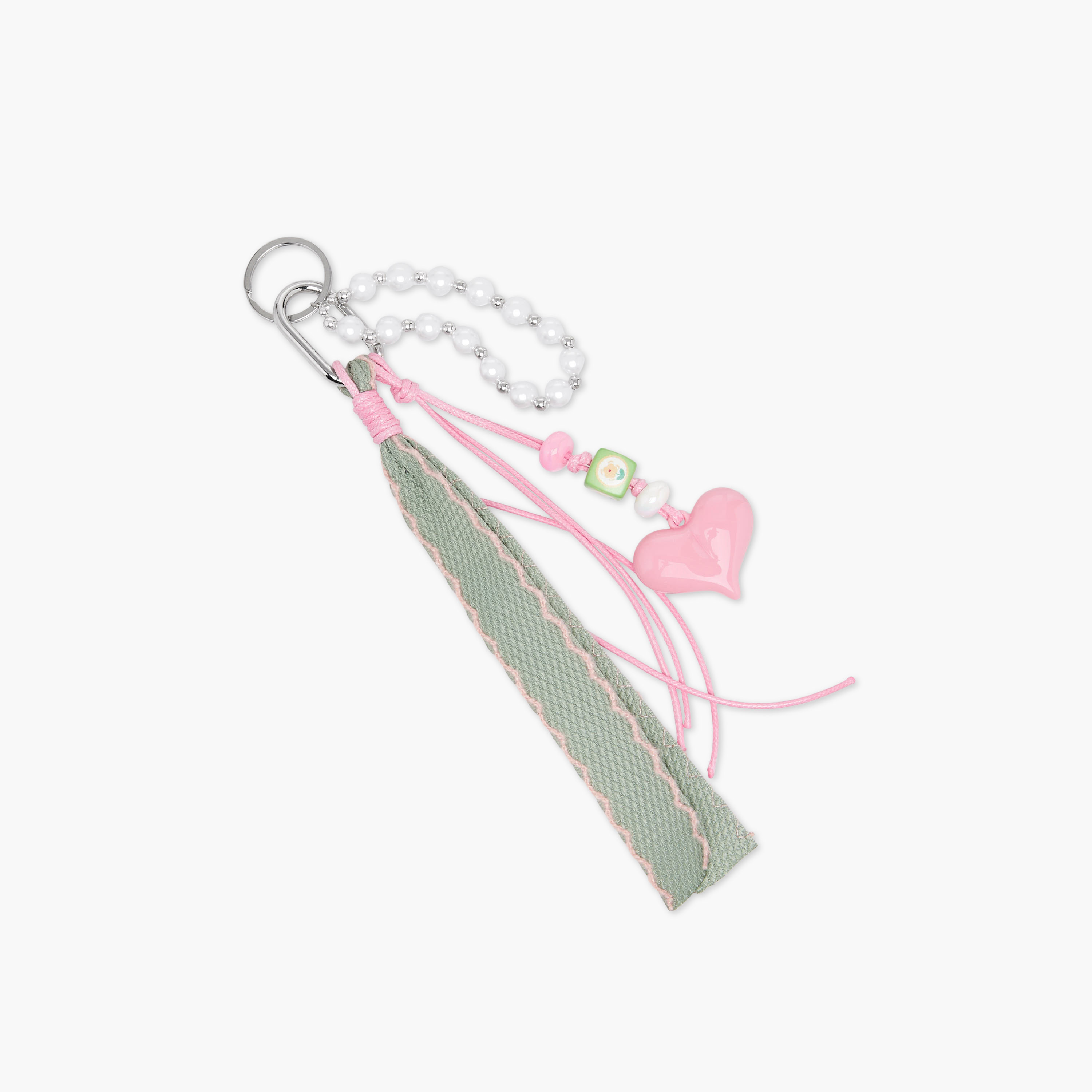 Flora Bella Charm Accent Plastic Keyring-women-clothingaccessories-novelties-image-2