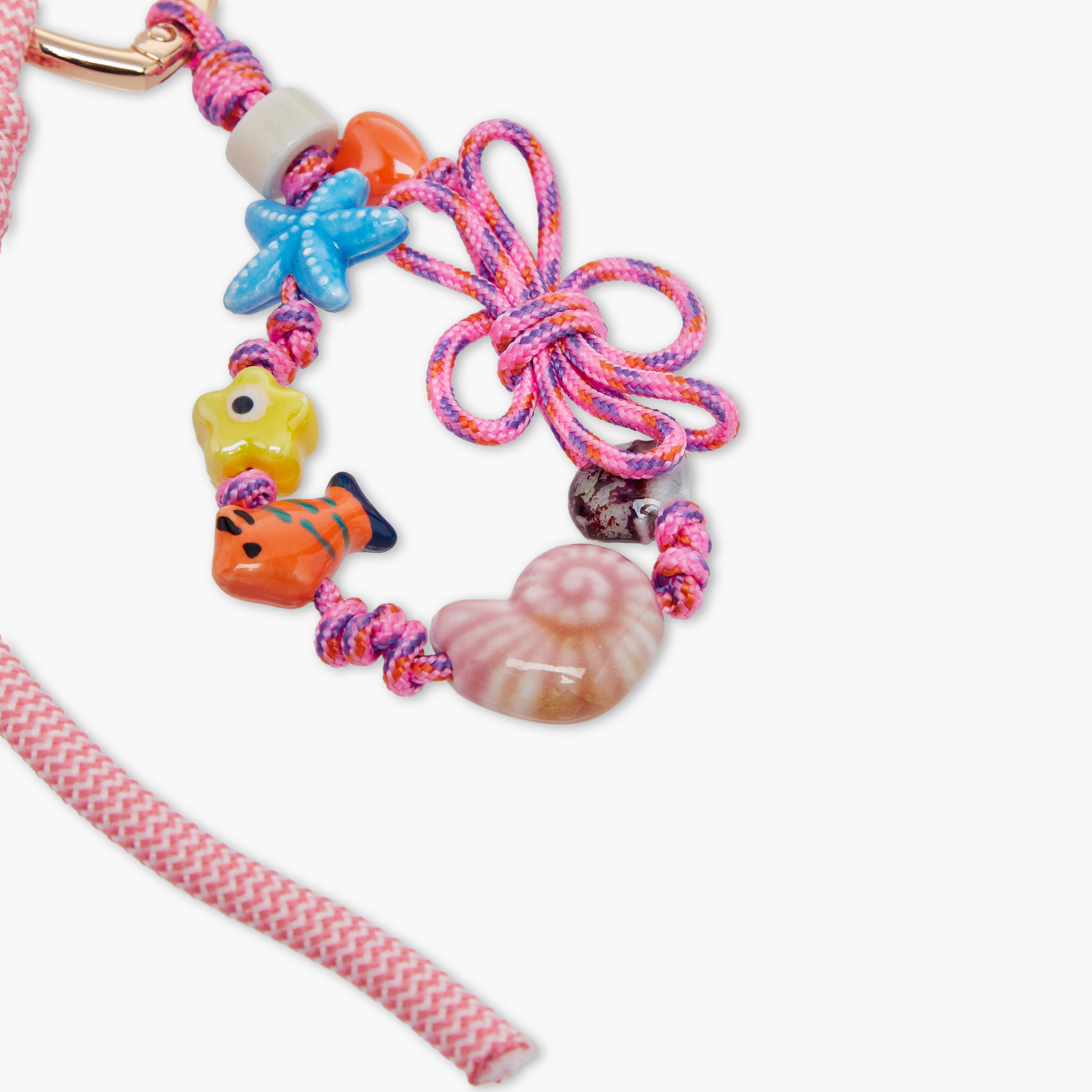 سلسلة مفاتيح بلاستيك بزينة دلاية من فلورا بيلا-women-clothingaccessories-novelties-image-2