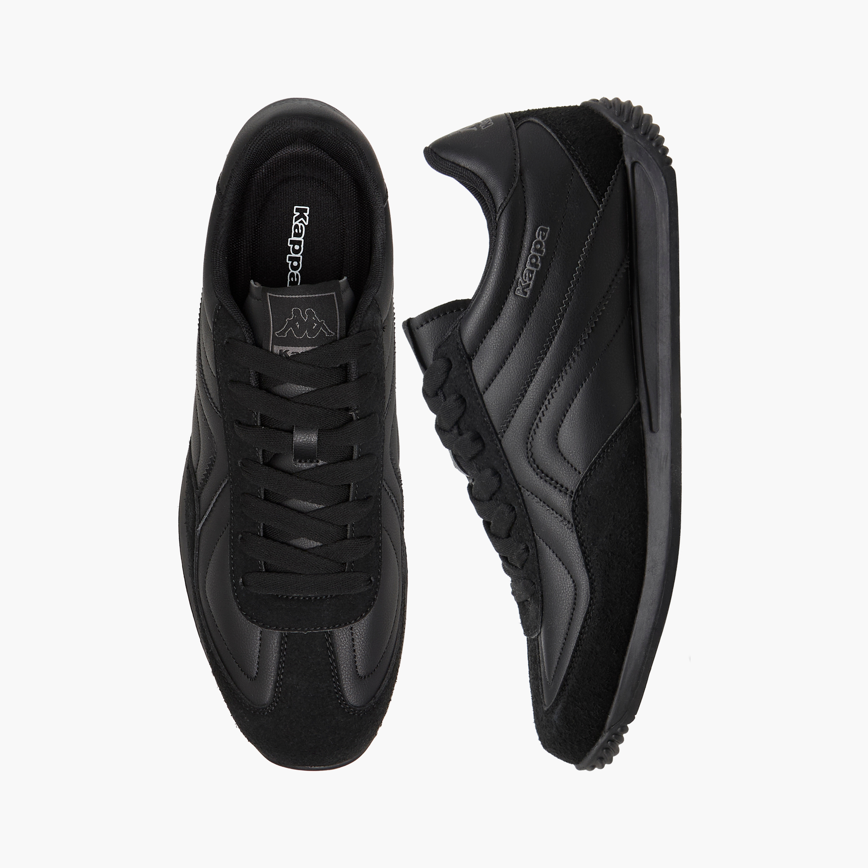 Kappa Men's Panelled Sneakers with Lace-Up Closure-men-shoes-sneakers-image-1