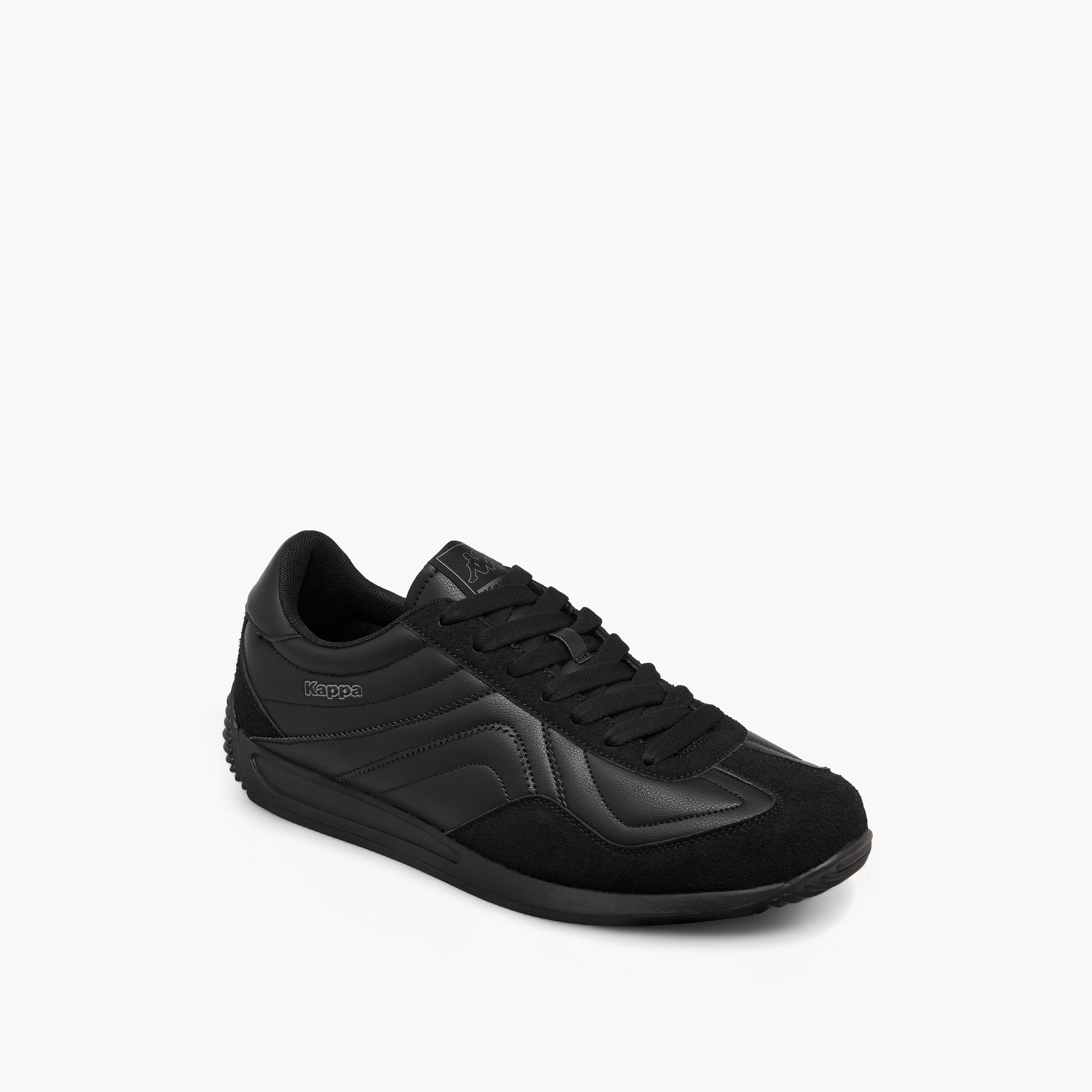 Kappa Men's Panelled Sneakers with Lace-Up Closure-men-shoes-sneakers-image-2
