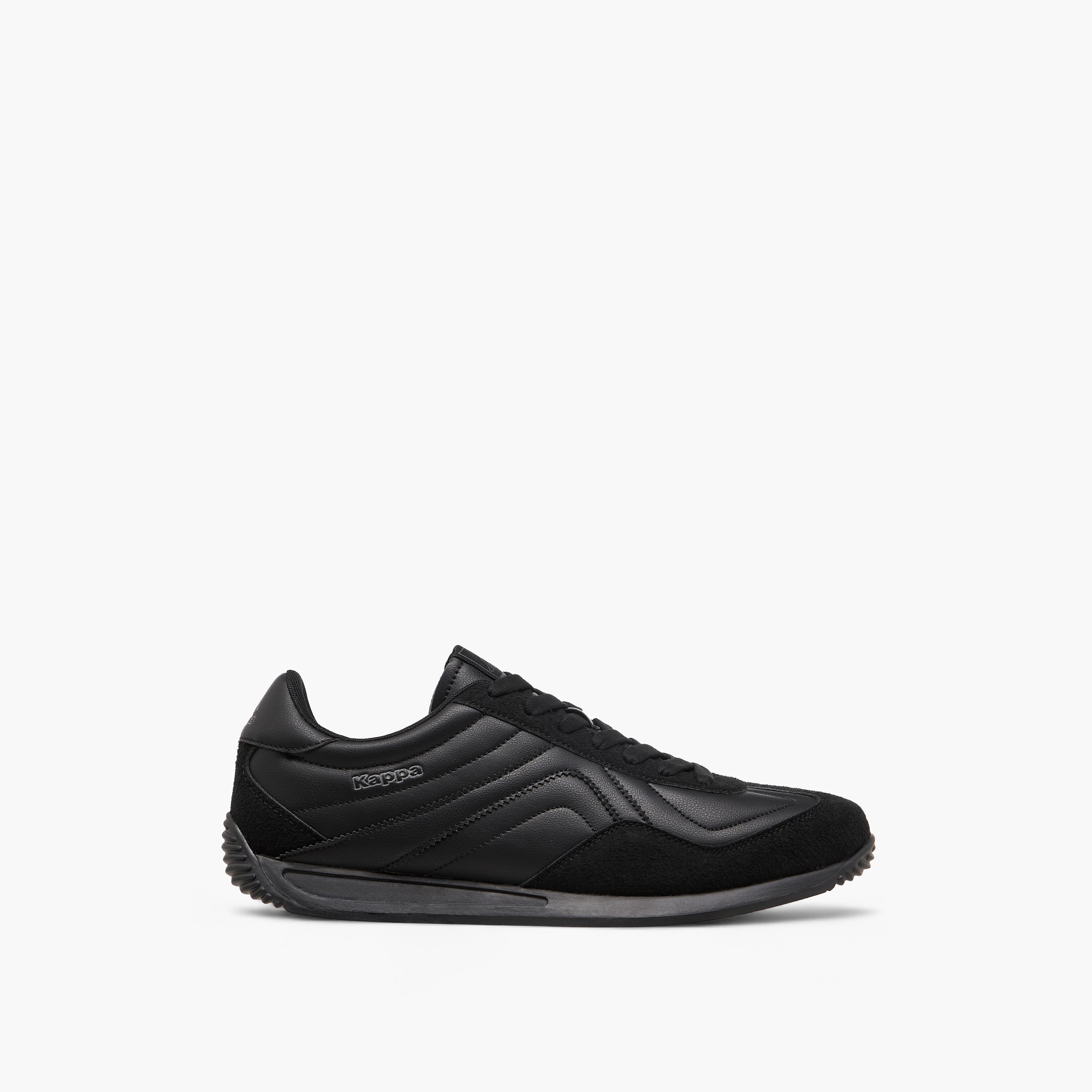 Kappa Men's Panelled Sneakers with Lace-Up Closure-men-shoes-sneakers-image-3