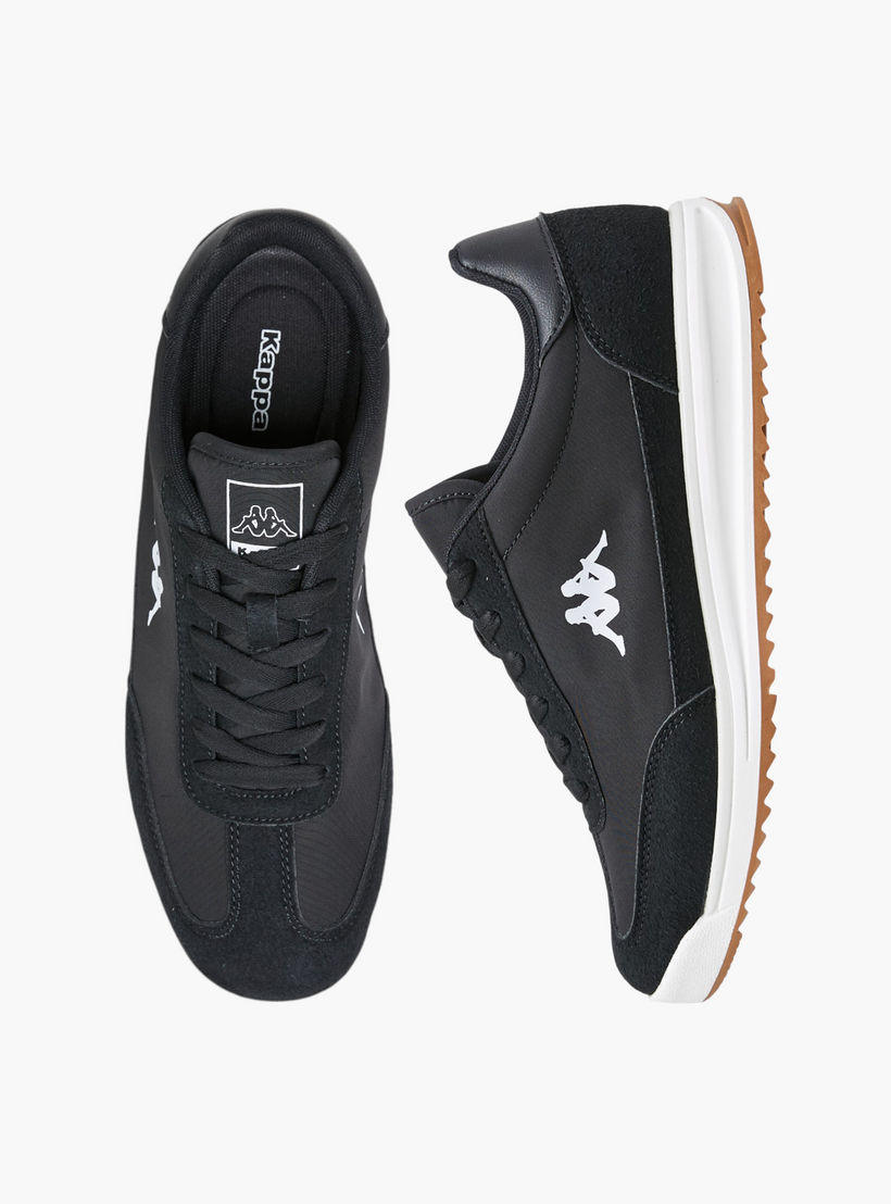 حذاء سنيكرز برباط إغلاق وطبعات شعار للرجال من كابا-men-shoes-sneakers-image-1