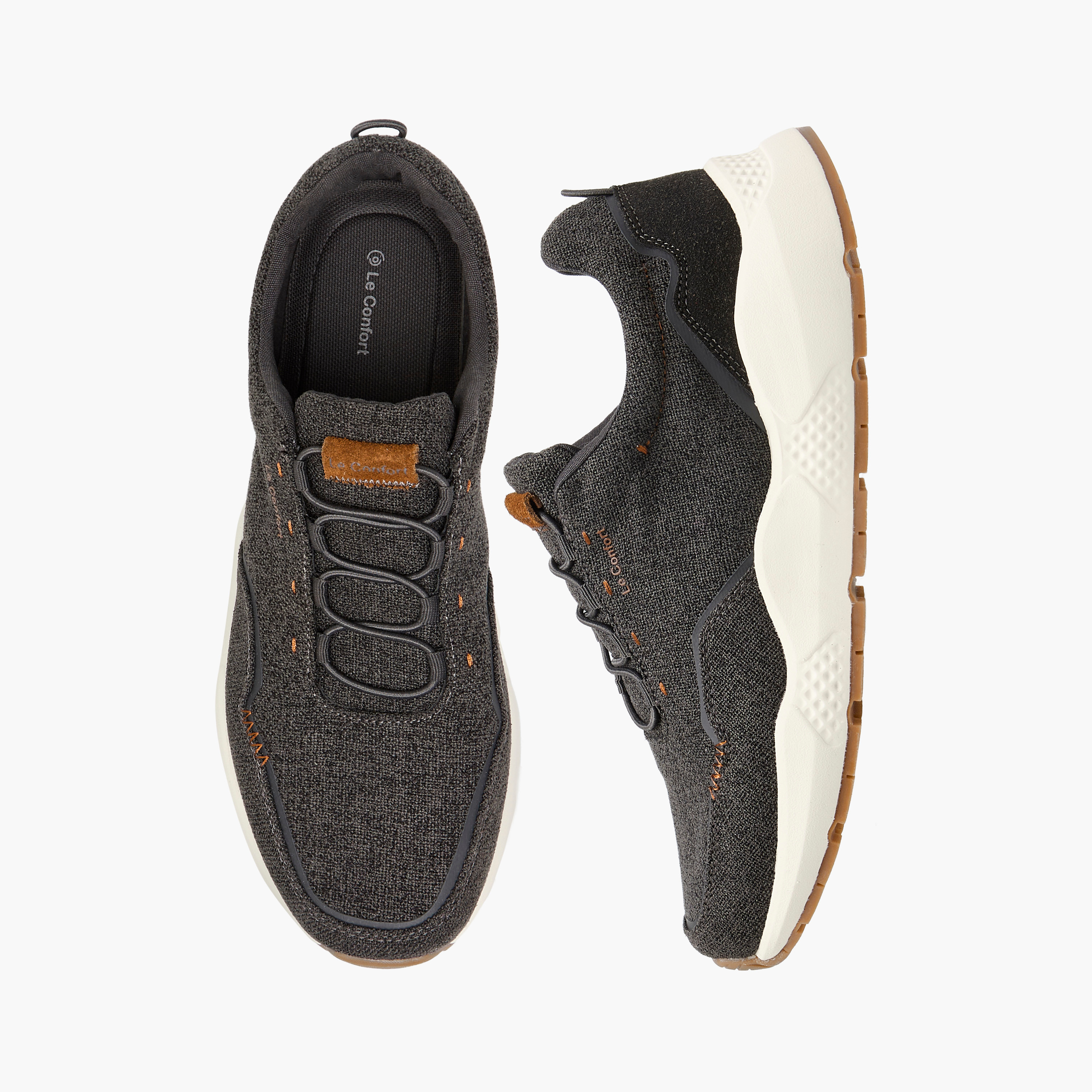 Le Confort Textured Slip-On Sneakers-men-shoes-sneakers-image-1