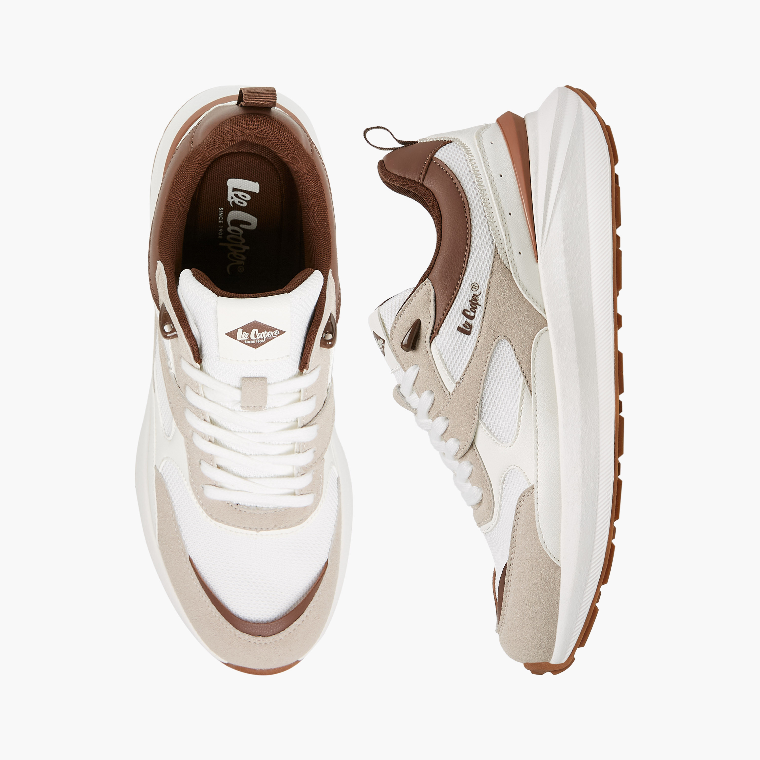 حذاء سنيكرز قوالب ملونة برباط للرجال من لي كوبر-men-shoes-sneakers-image-6