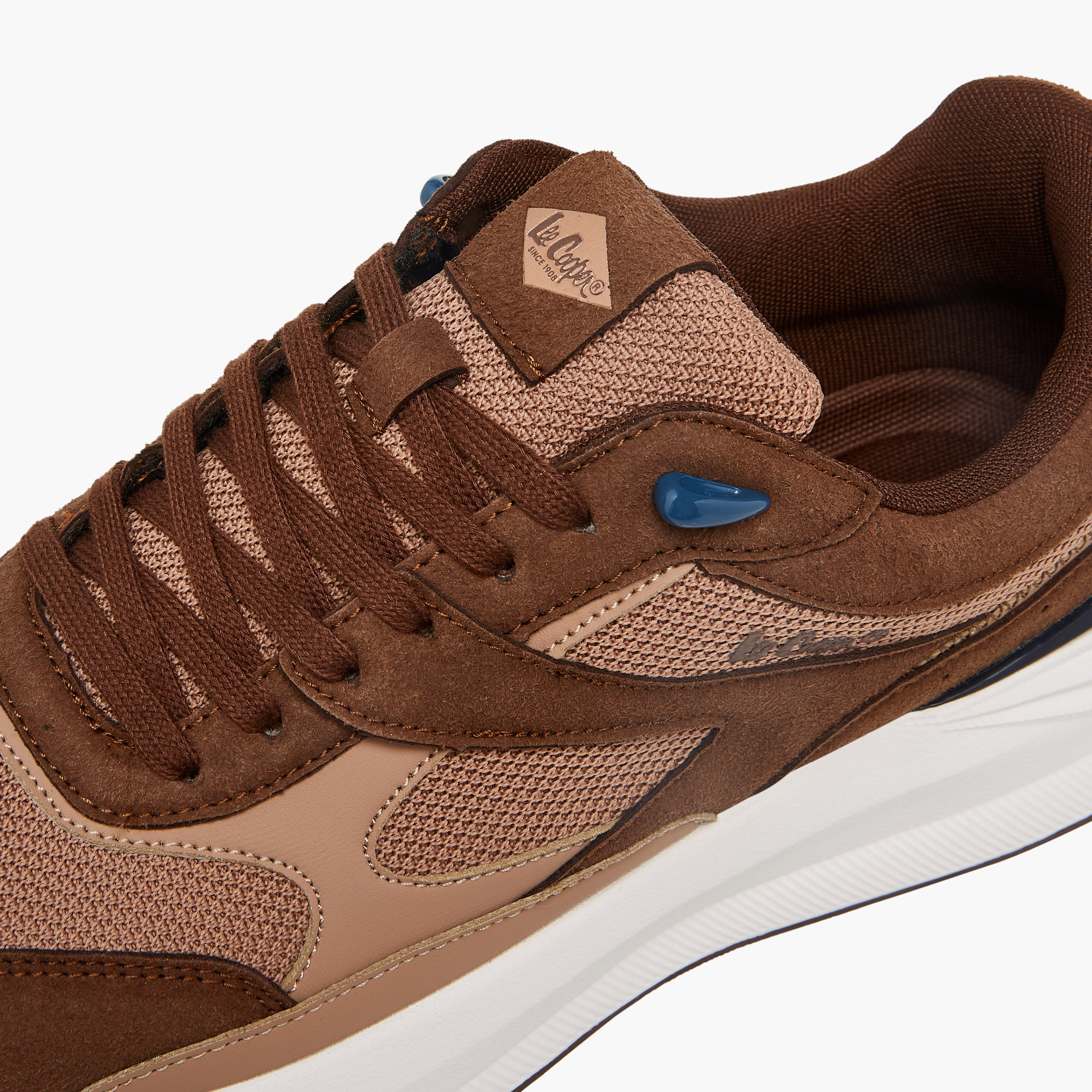 حذاء سنيكرز قوالب ملونة برباط للرجال من لي كوبر-men-shoes-sneakers-image-4