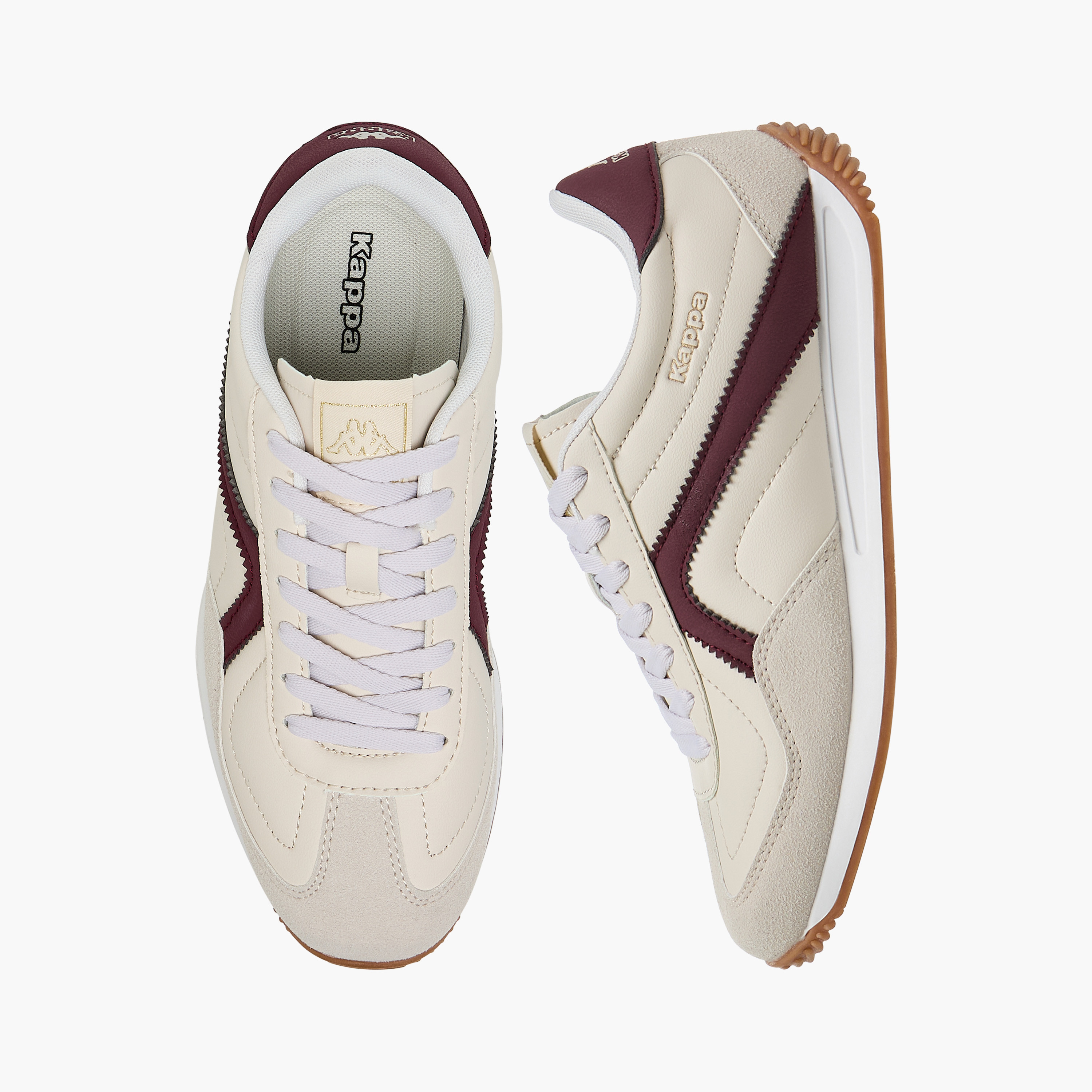 حذاء سنيكرز برباط إغلاق وقوالب ملونة للنساء من كابا-women-shoes-sneakers-image-1