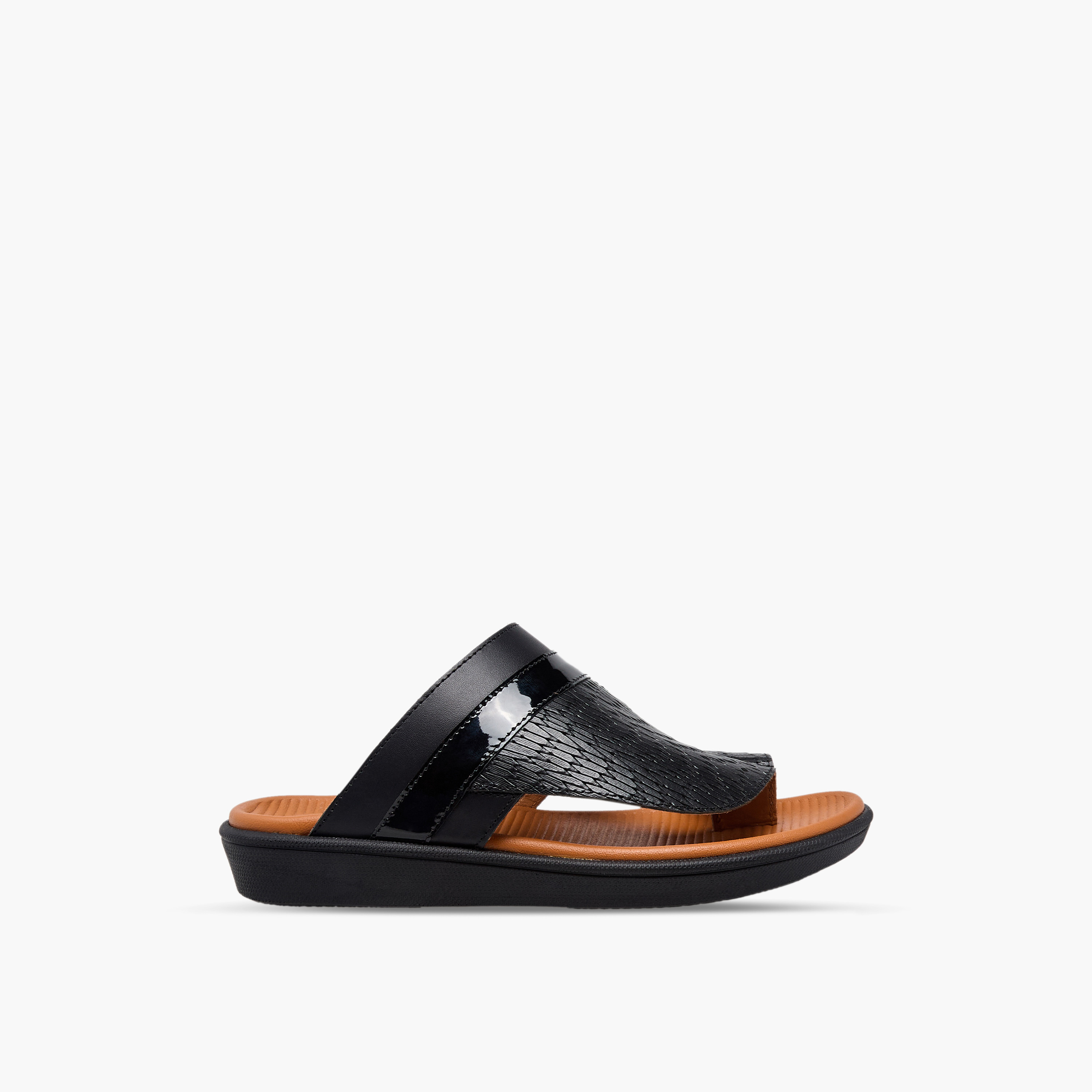 صندل عربي جلد سهل الارتداء للأولاد من الواحة-boys-shoes-sandals-image-3