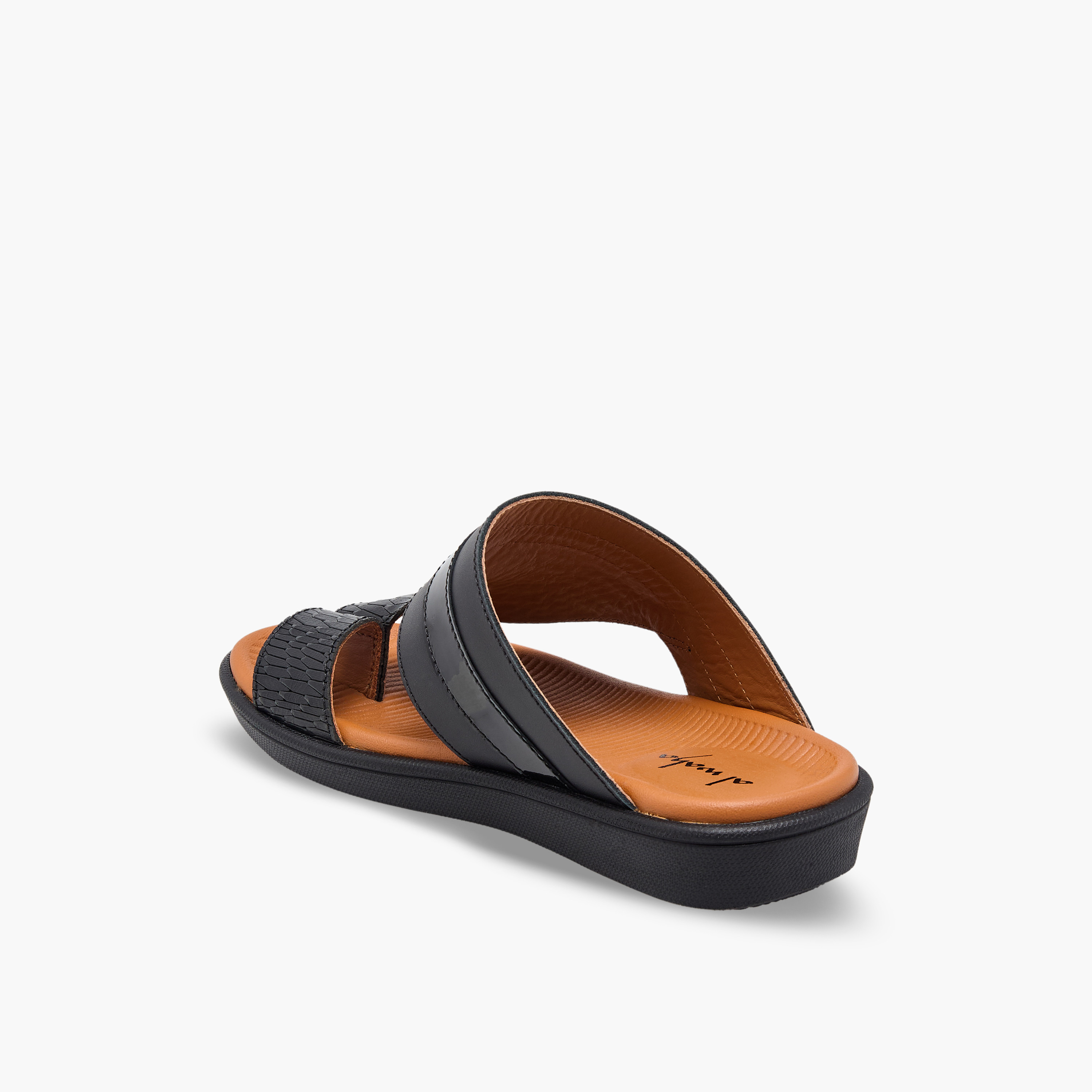 صندل عربي جلد سهل الارتداء للأولاد من الواحة-boys-shoes-sandals-image-4