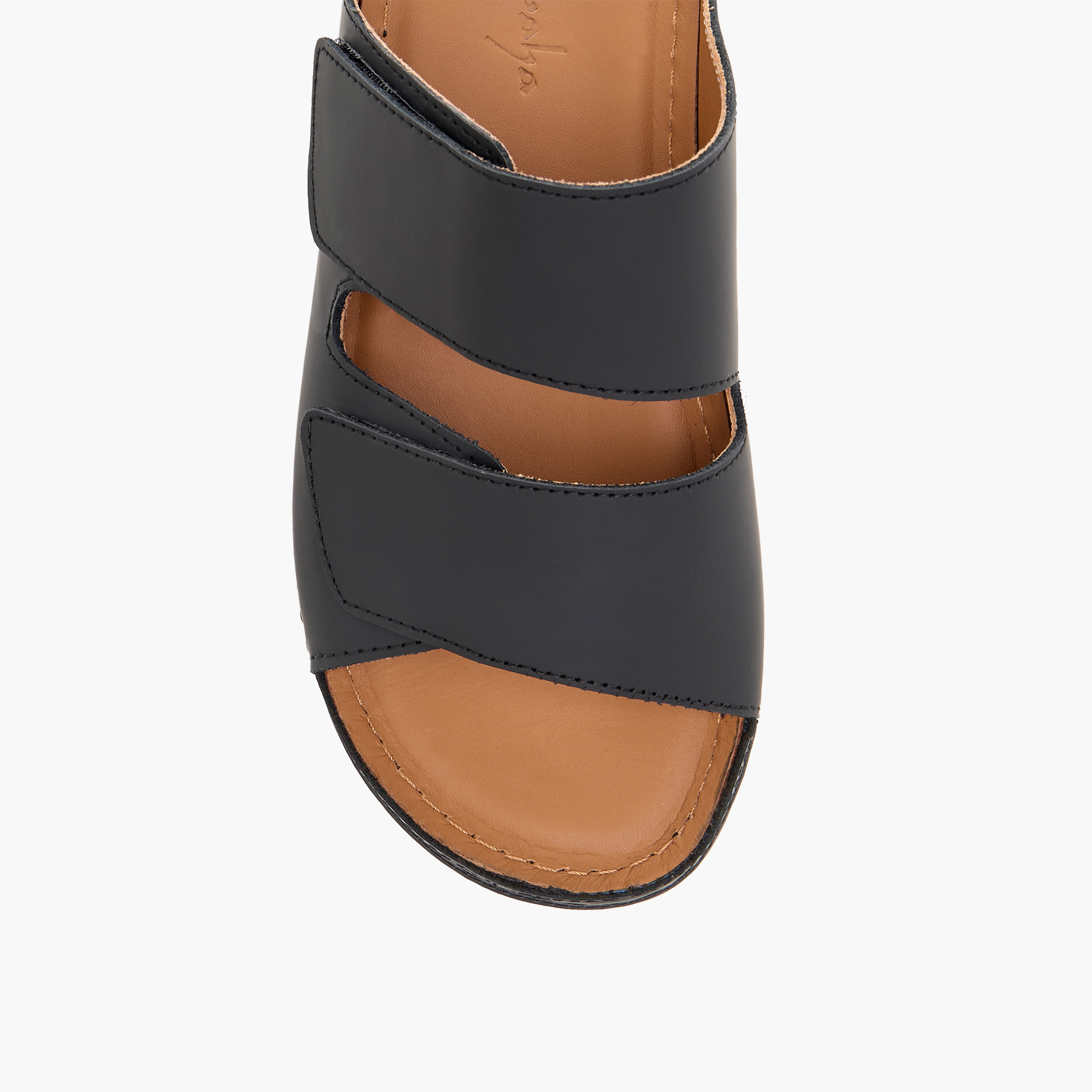 Al Waha Solid Slip-On Arabic Sandals-boys-shoes-sandals-image-3