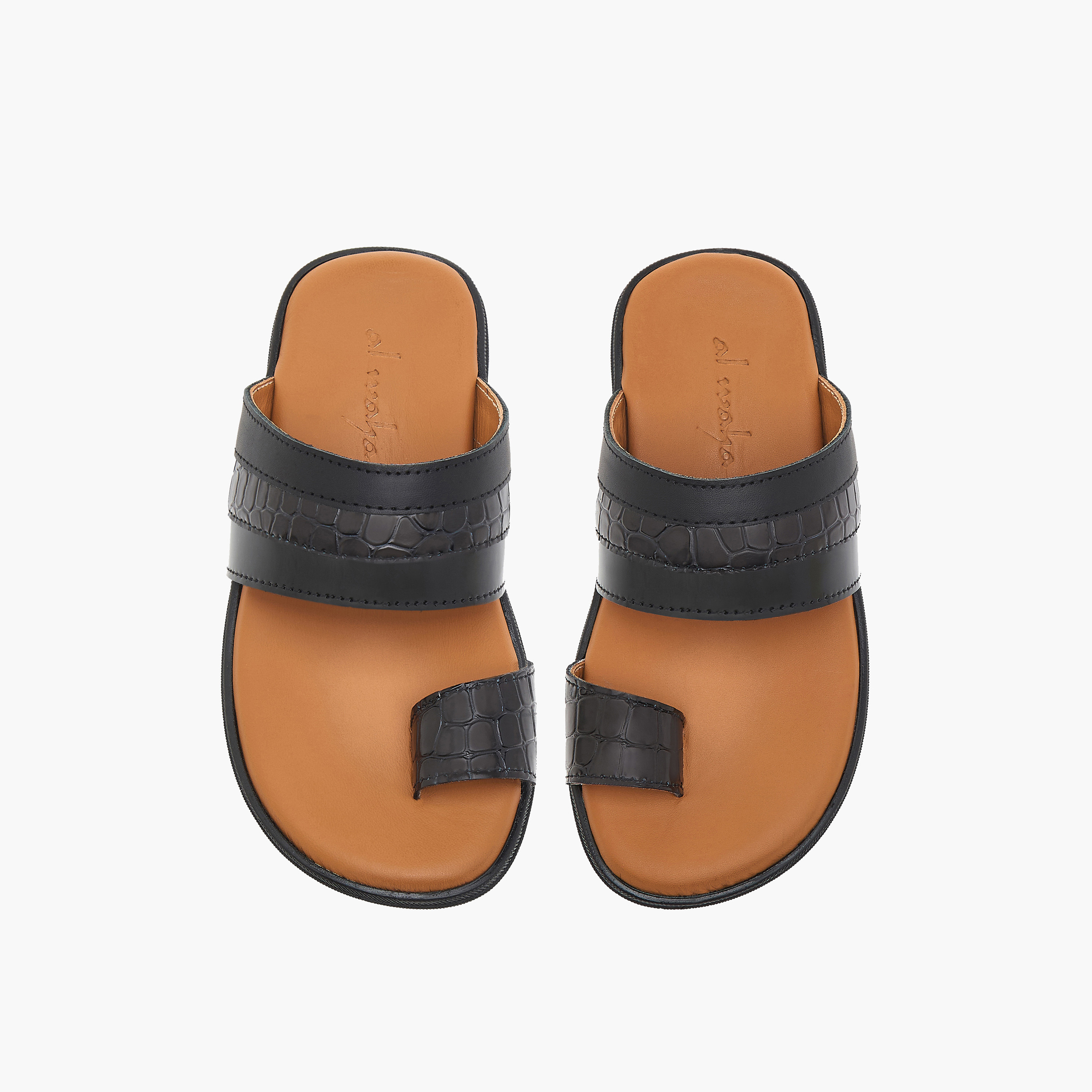 صندل عربي سهل الارتداء بارز الملمس بحلقة إصبع من الواحة-boys-shoes-sandals-image-1