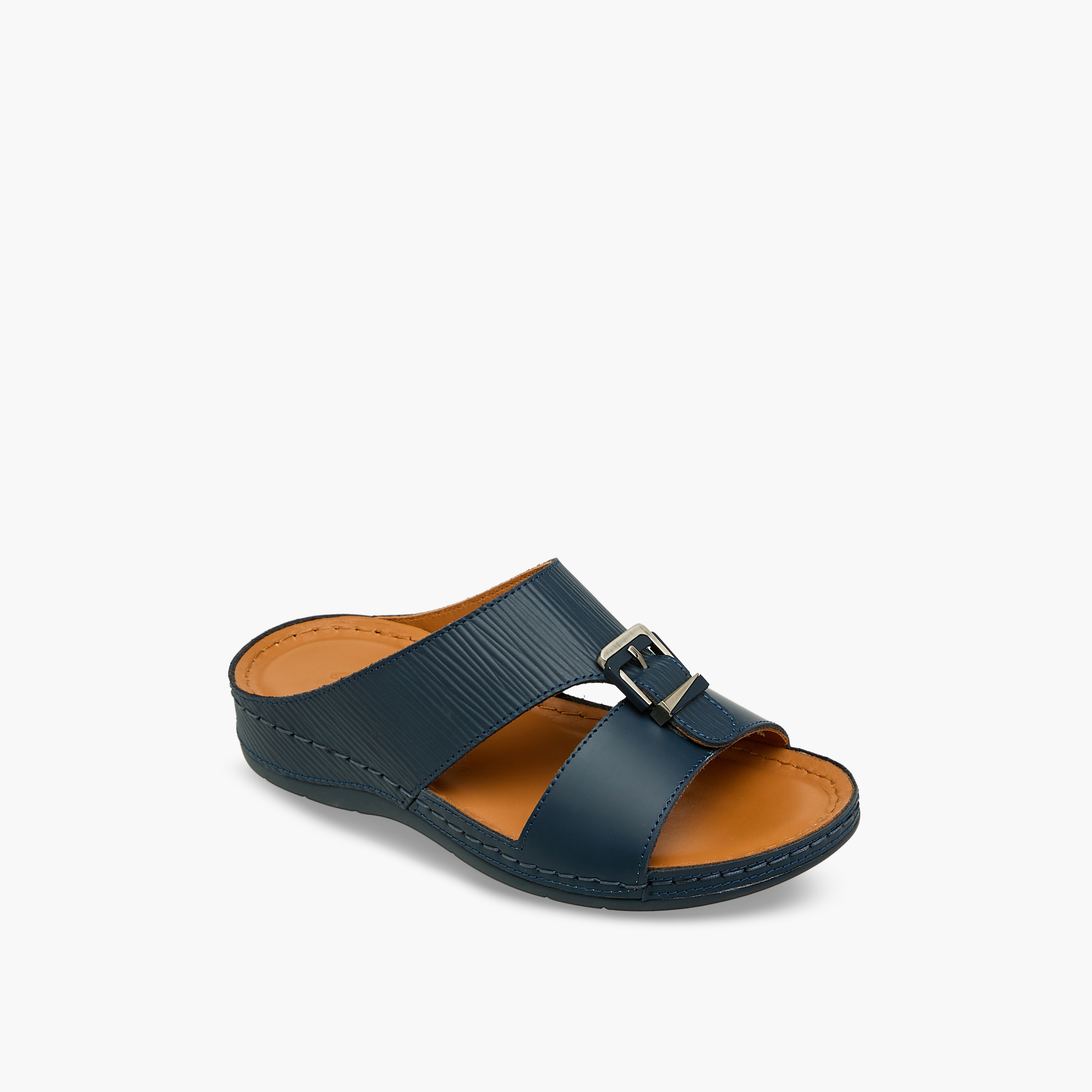 صندل عربي جلد بارز الملمس للأولاد من الواحة-boys-shoes-sandals-image-2