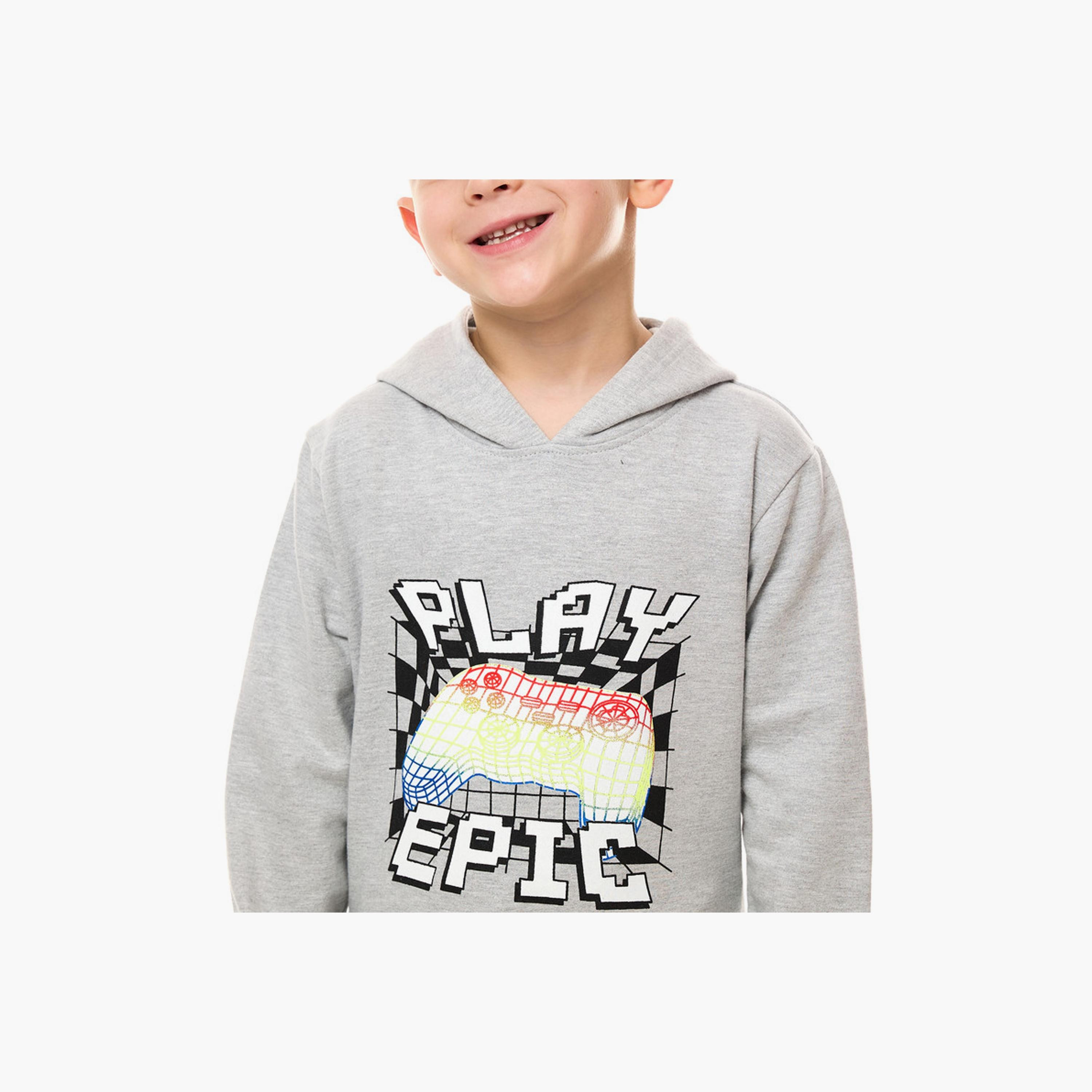 هودي بأكمام طويلة مطبوع من فيكتور اند جين-boys-clothing-sweatshirts-image-3