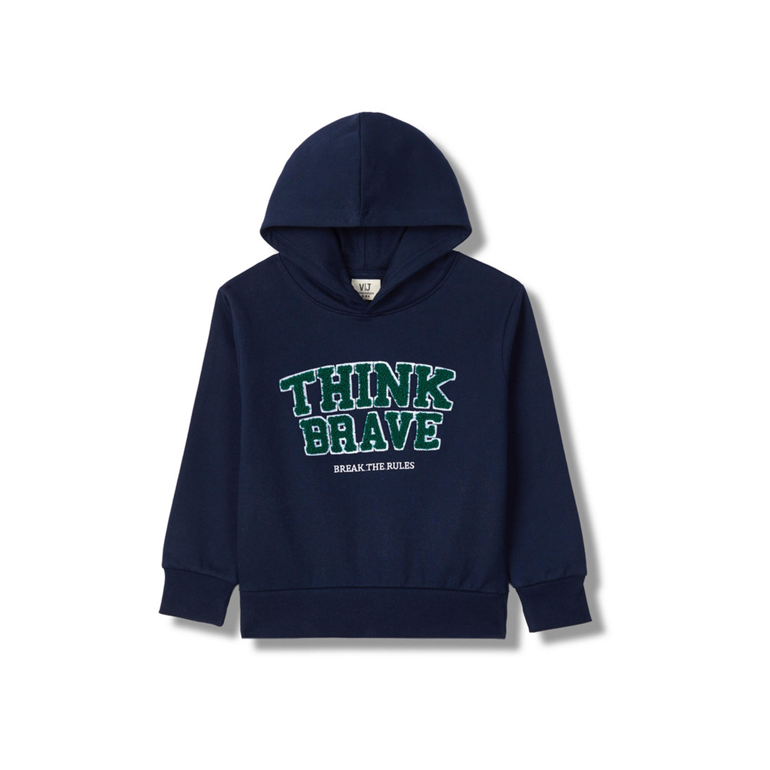 هودي بأكمام طويلة مطبوع من فيكتور اند جين-boys-clothing-winterwear-sweatshirts-image-1