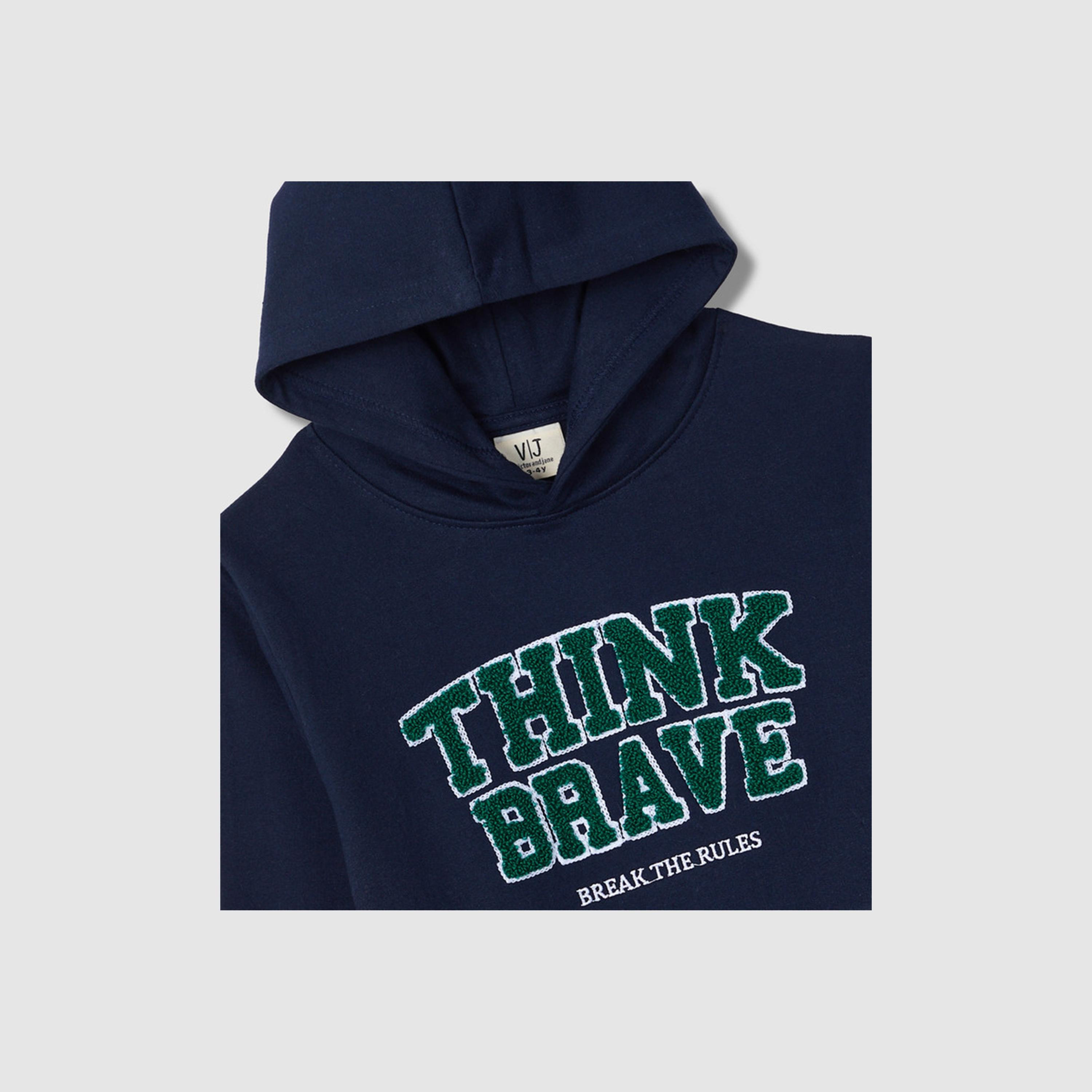 هودي بأكمام طويلة مطبوع من فيكتور اند جين-boys-clothing-winterwear-sweatshirts-image-3