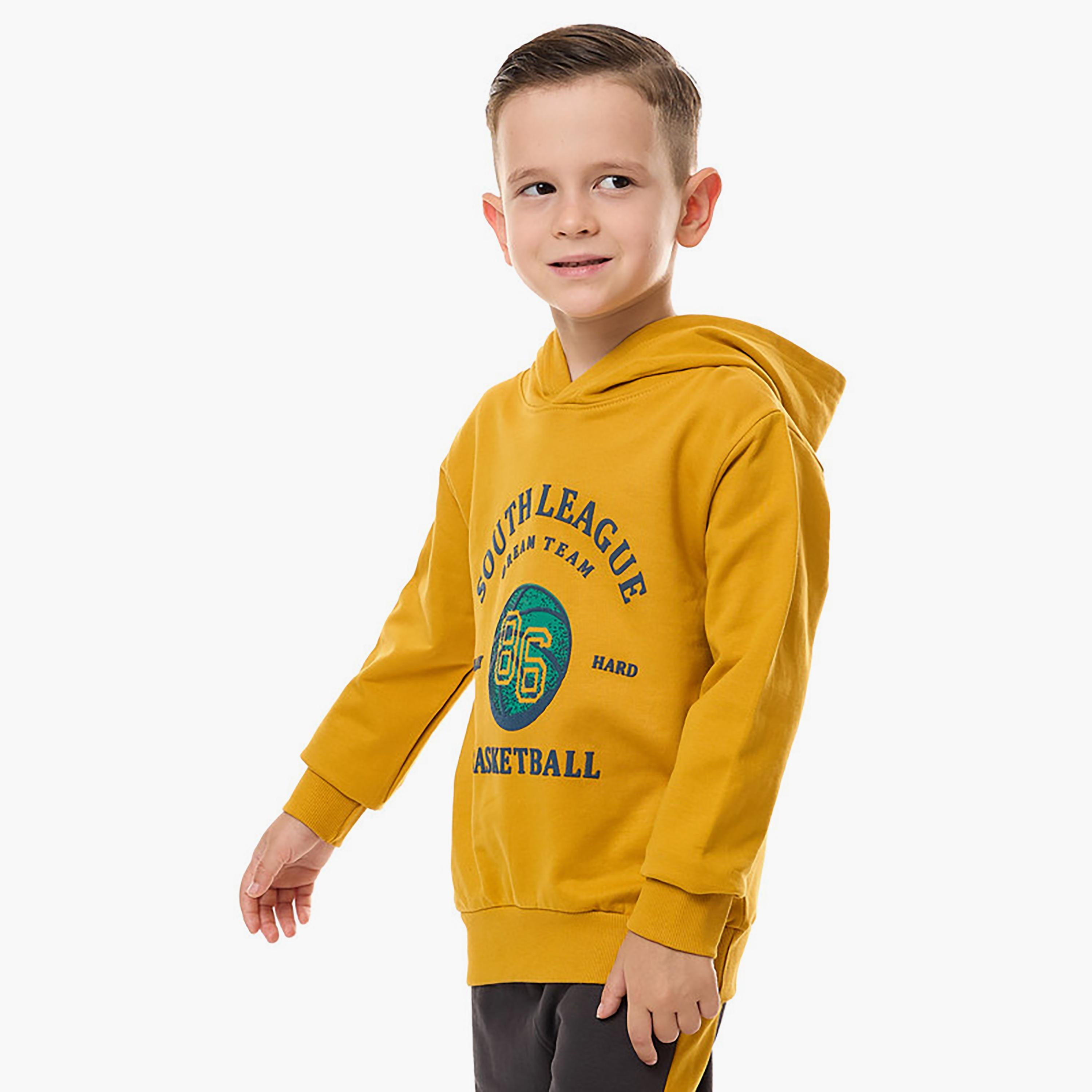 Victor and Jane Printed Long Sleeves Hoodie-boys-clothing-sweatshirts-image-2