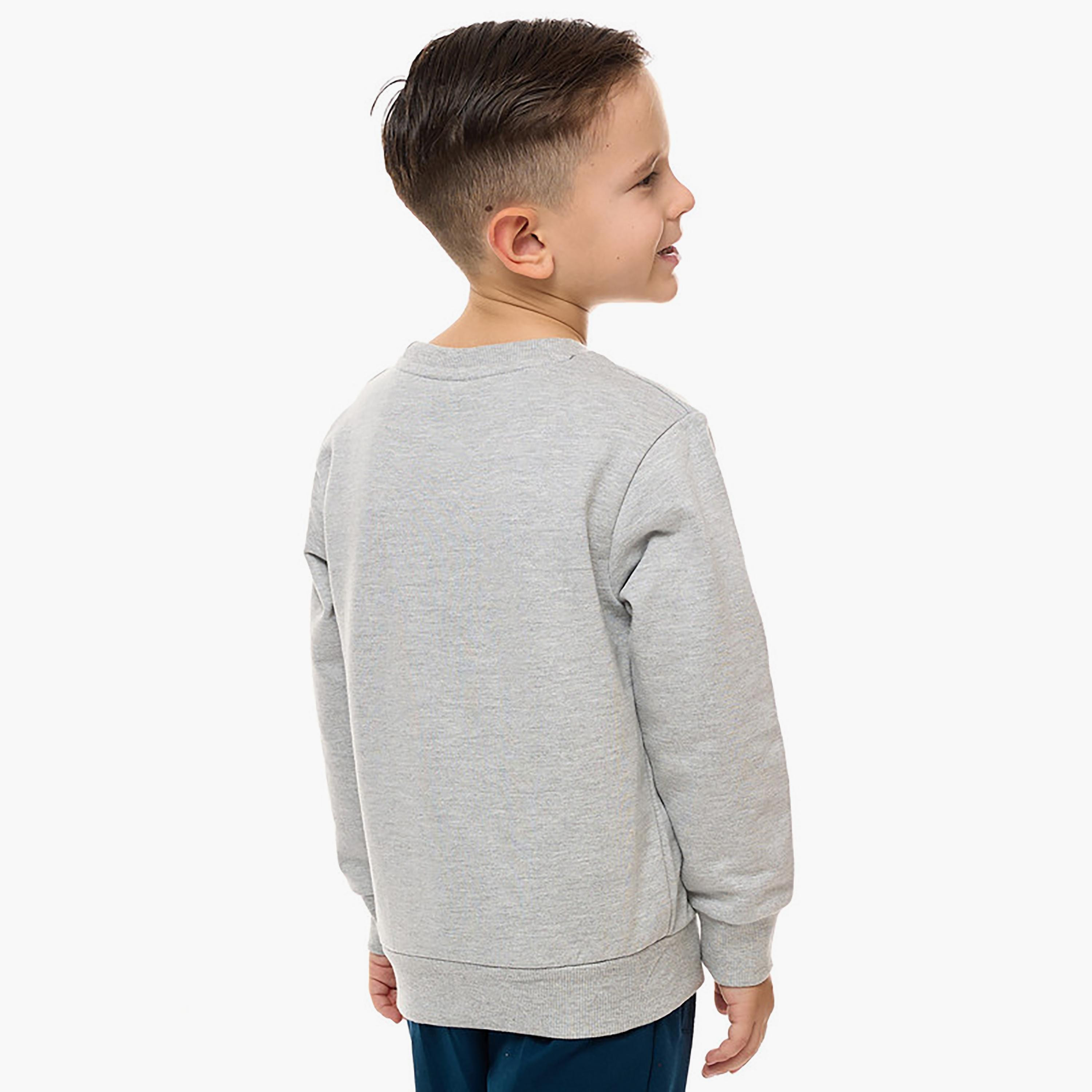 سويت شيرت بأكمام طويلة مطبوع من فيكتور اند جين-boys-clothing-sweatshirts-image-4