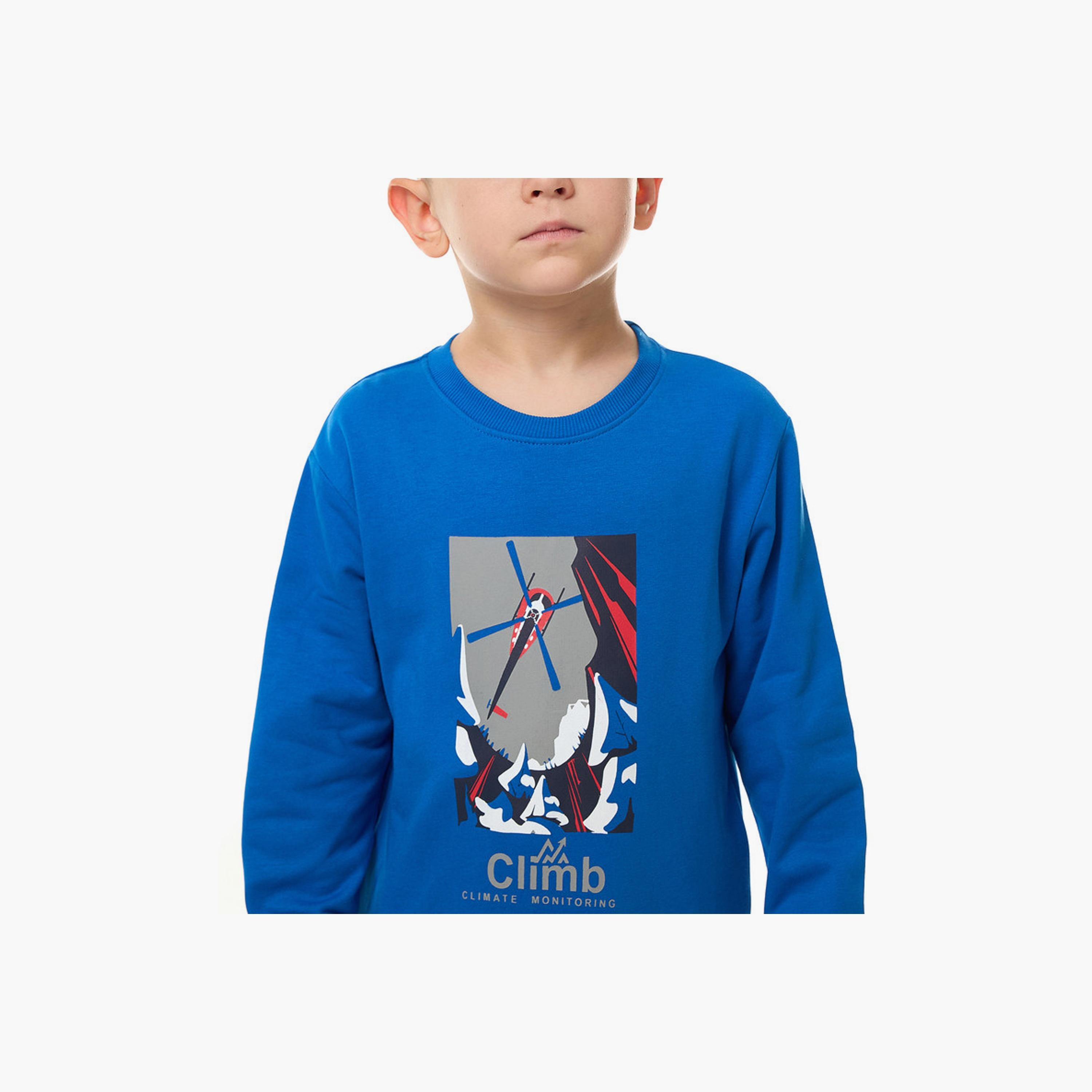 سويت شيرت بأكمام طويلة مطبوع من فيكتور اند جين-boys-clothing-sweatshirts-image-2