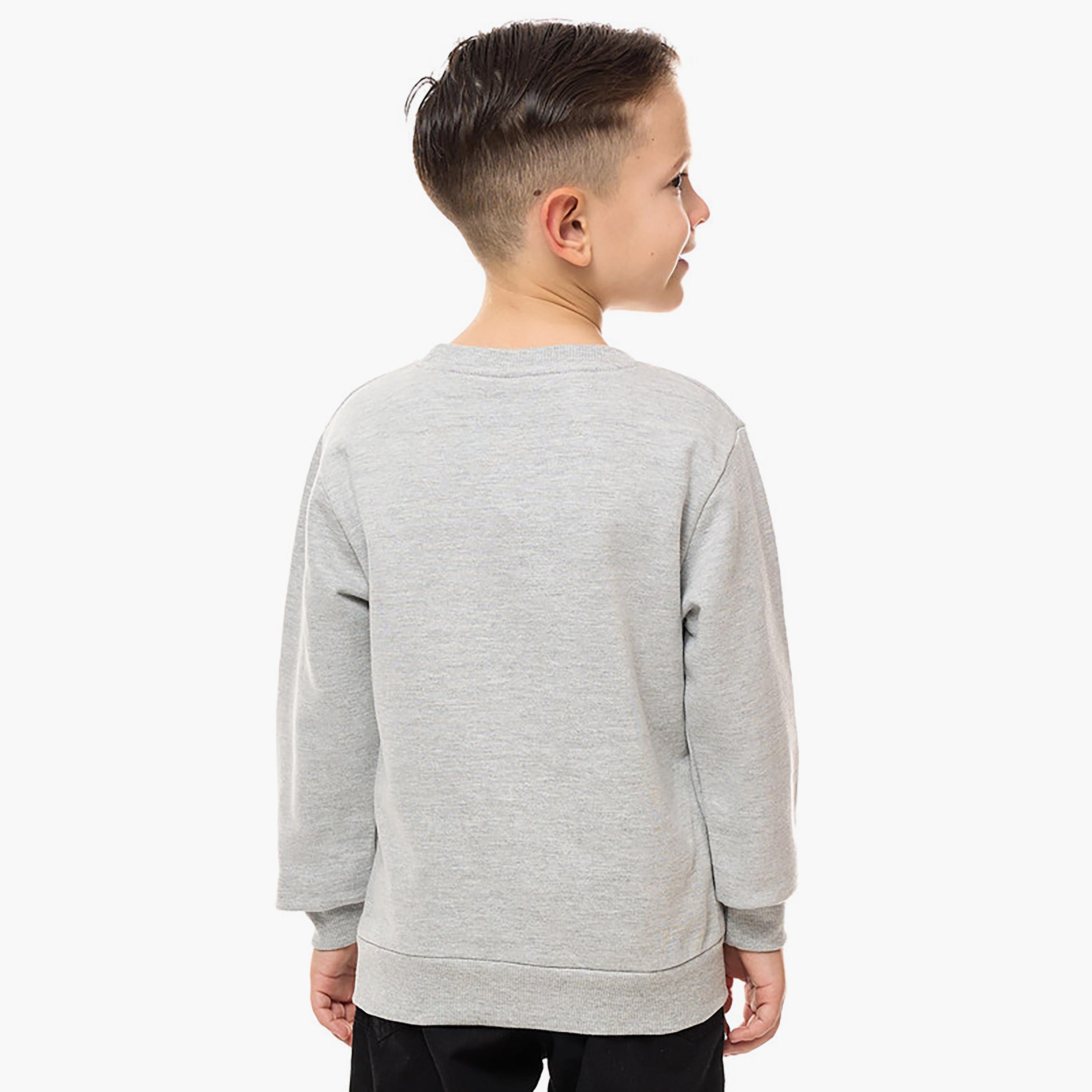 Victor and Jane Printed Long Sleeves Sweatshirt-boys-clothing-sweatshirts-image-3