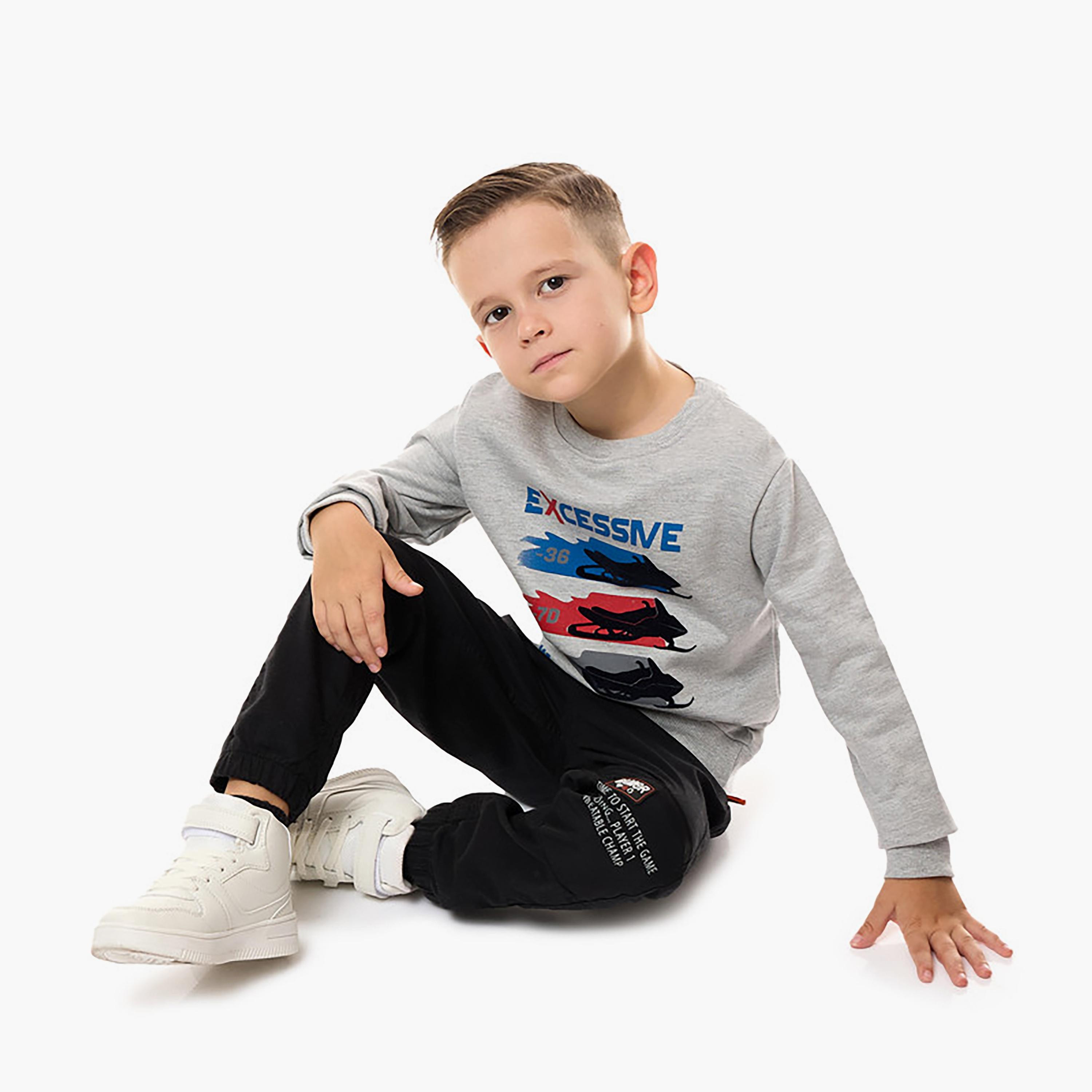 Victor and Jane Printed Long Sleeves Sweatshirt-boys-clothing-sweatshirts-image-4