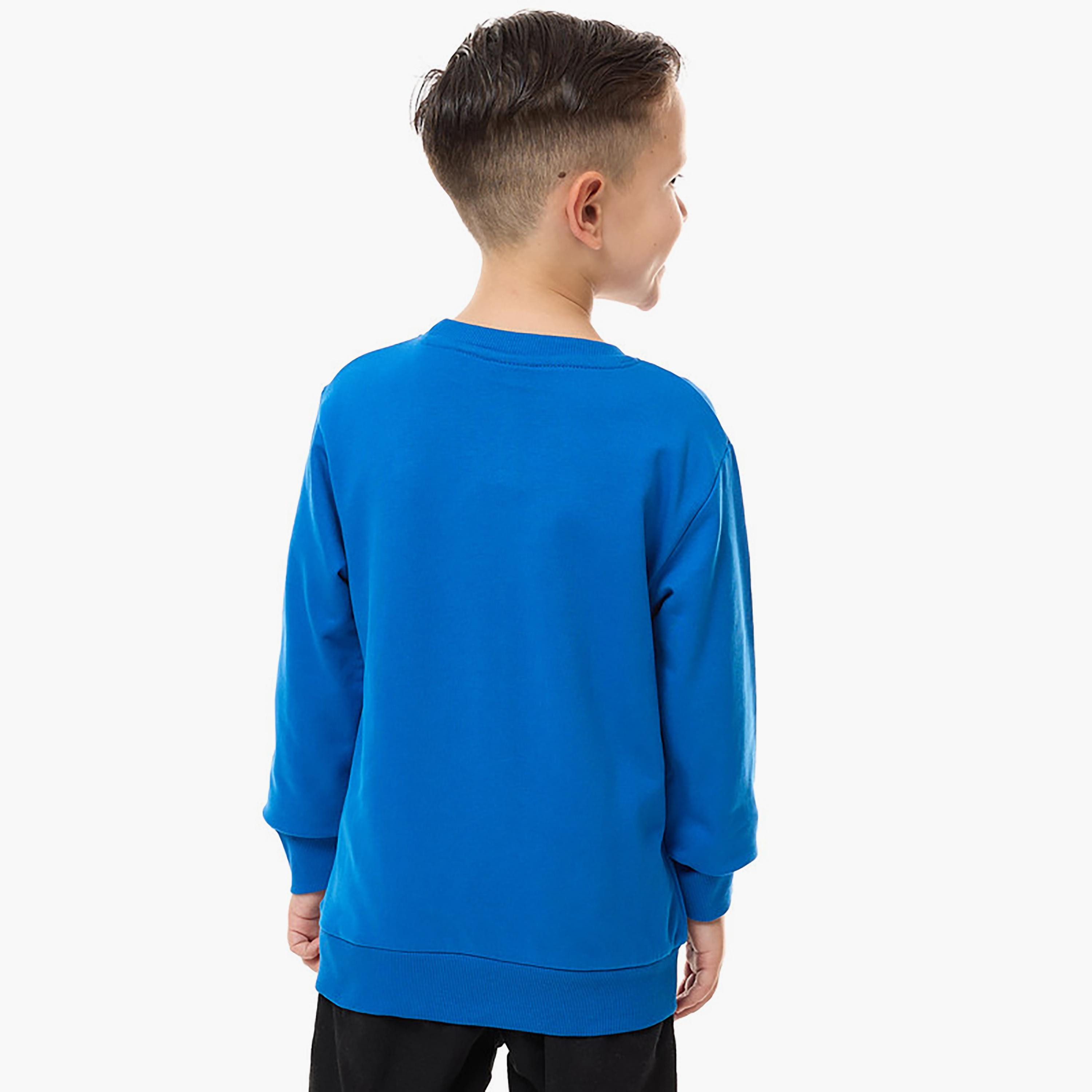 سويت شيرت بأكمام طويلة مطبوع من فيكتور اند جين-boys-clothing-sweatshirts-image-4