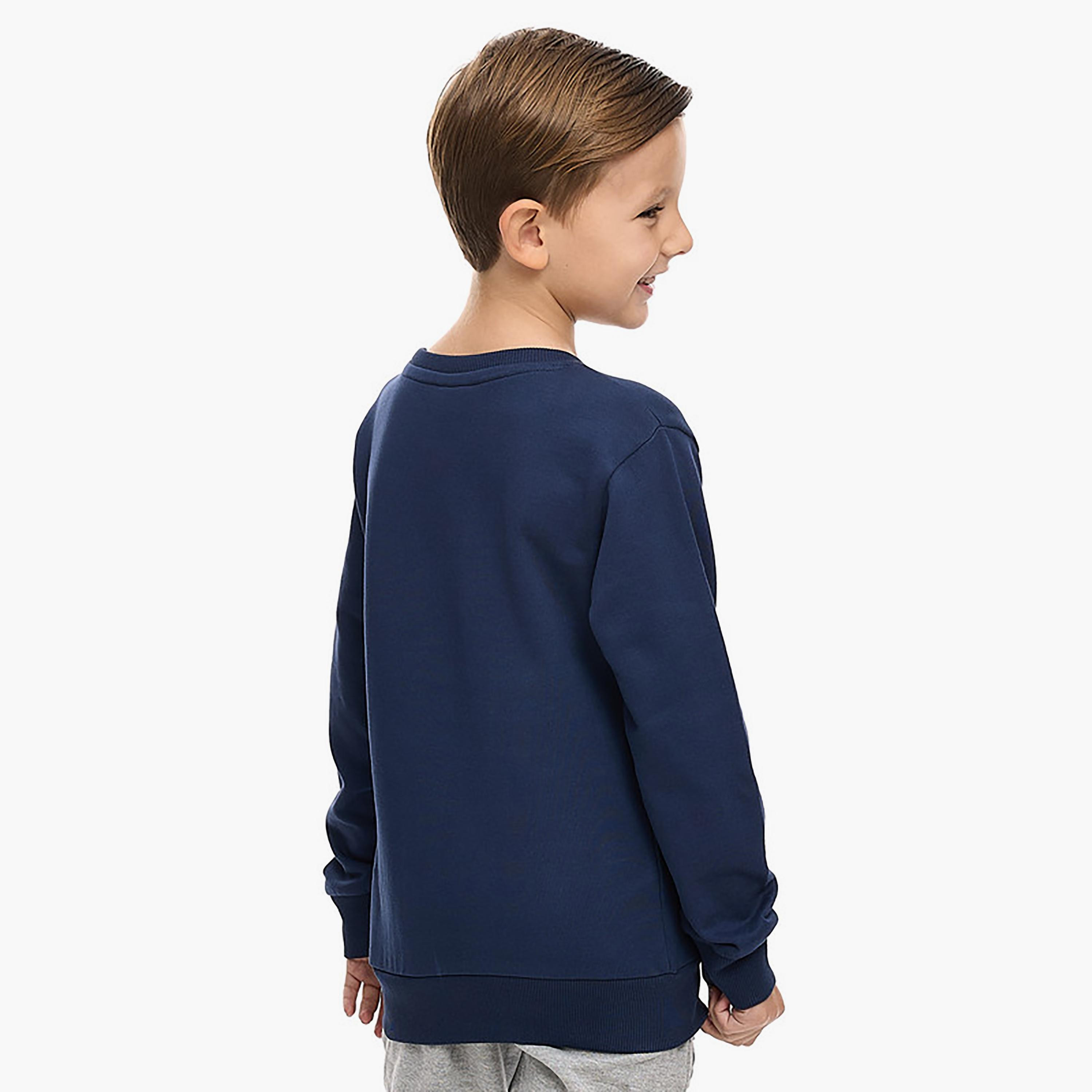 سويت شيرت بأكمام طويلة مطبوع من فيكتور اند جين-boys-clothing-sweatshirts-image-4