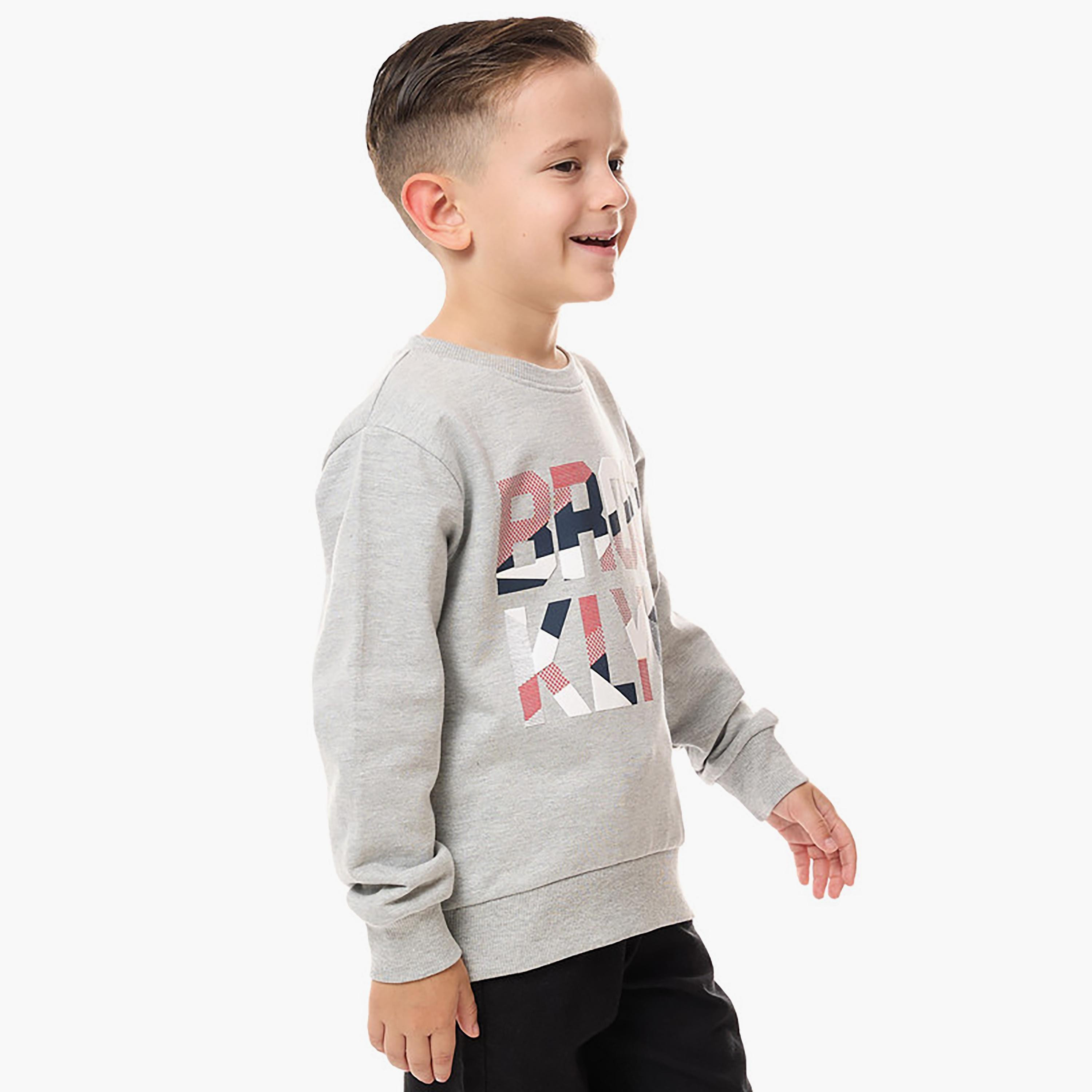 Victor and Jane Printed Long Sleeves Sweatshirt-boys-clothing-sweatshirts-image-2