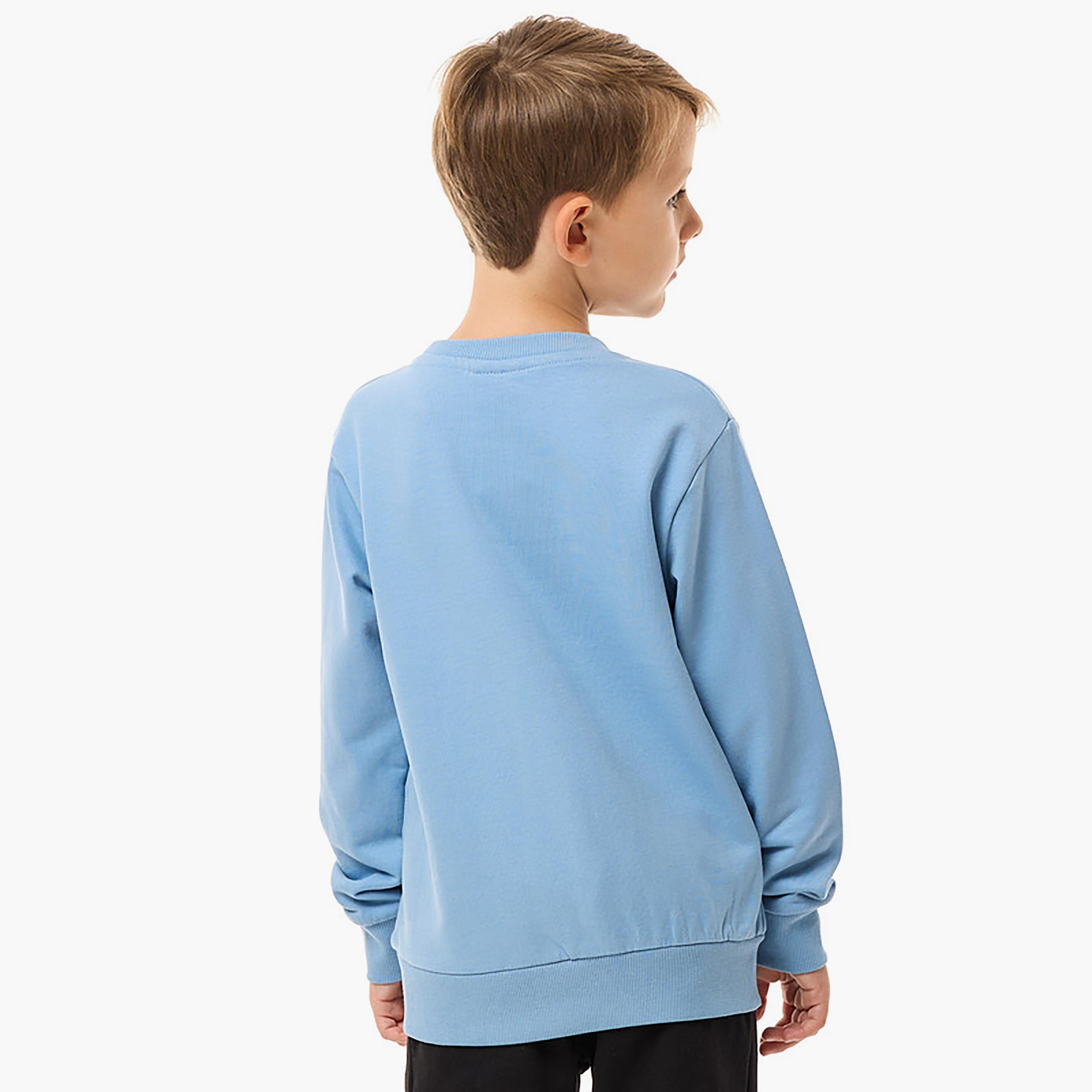سويت شيرت بأكمام طويلة مطبوع من فيكتور اند جين-boys-clothing-sweatshirts-image-4