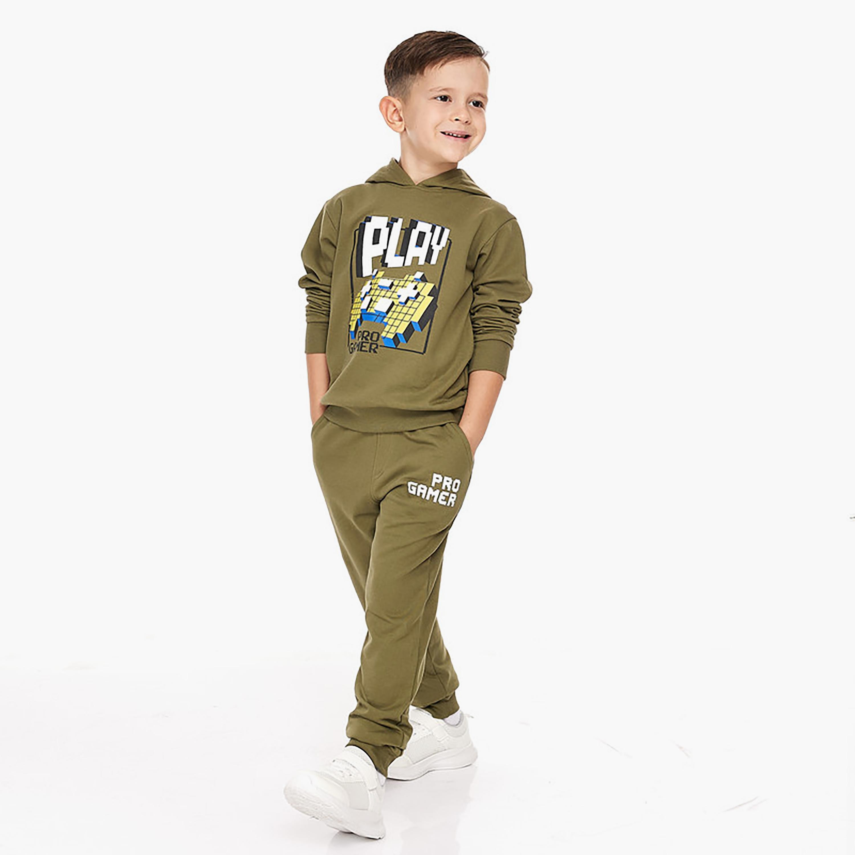 Victor and Jane 2-Piece Printed Long Sleeves Hoodie with Joggers-cpkids-clothing-boys-winterwear-sets-image-1