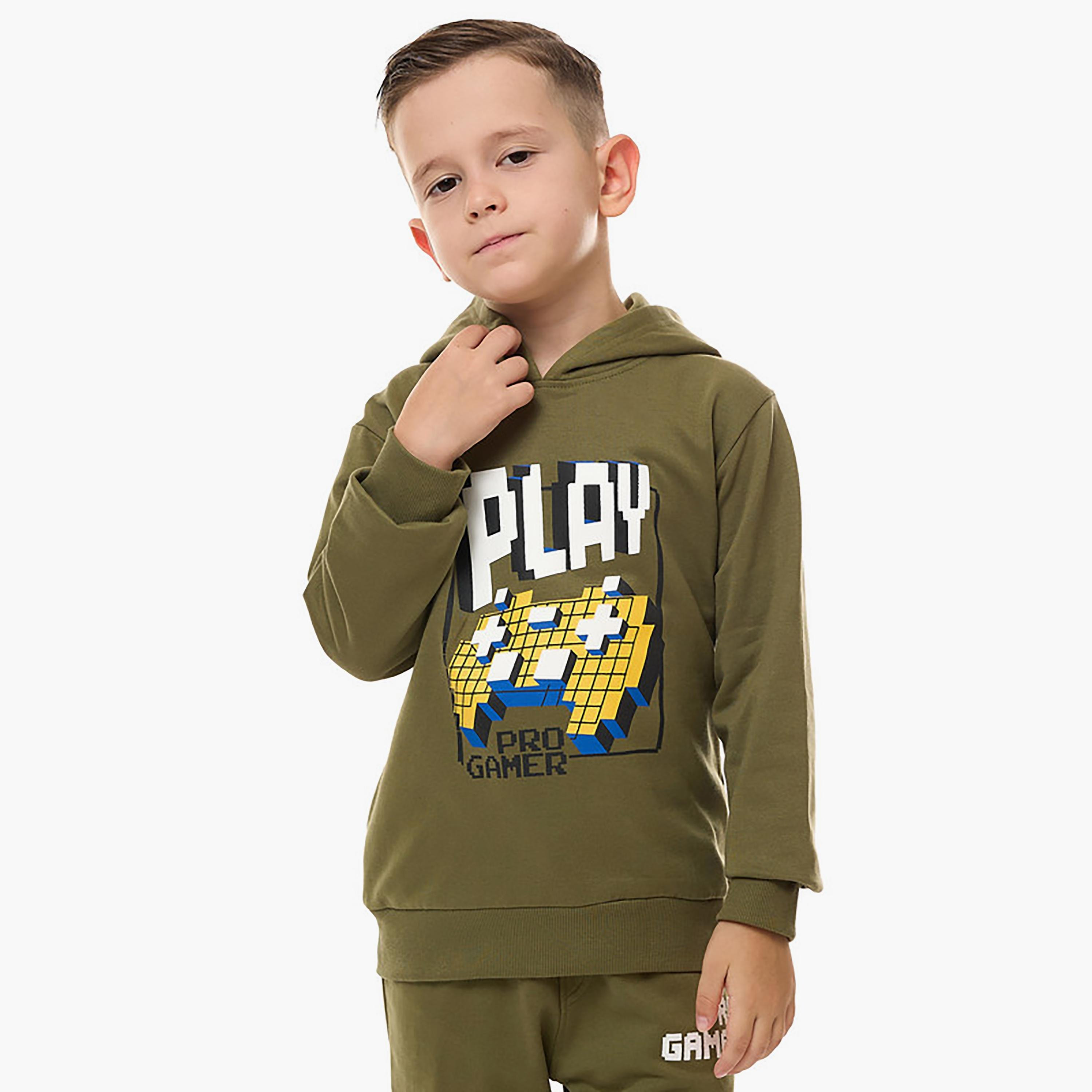 Victor and Jane 2-Piece Printed Long Sleeves Hoodie with Joggers-cpkids-clothing-boys-winterwear-sets-image-3