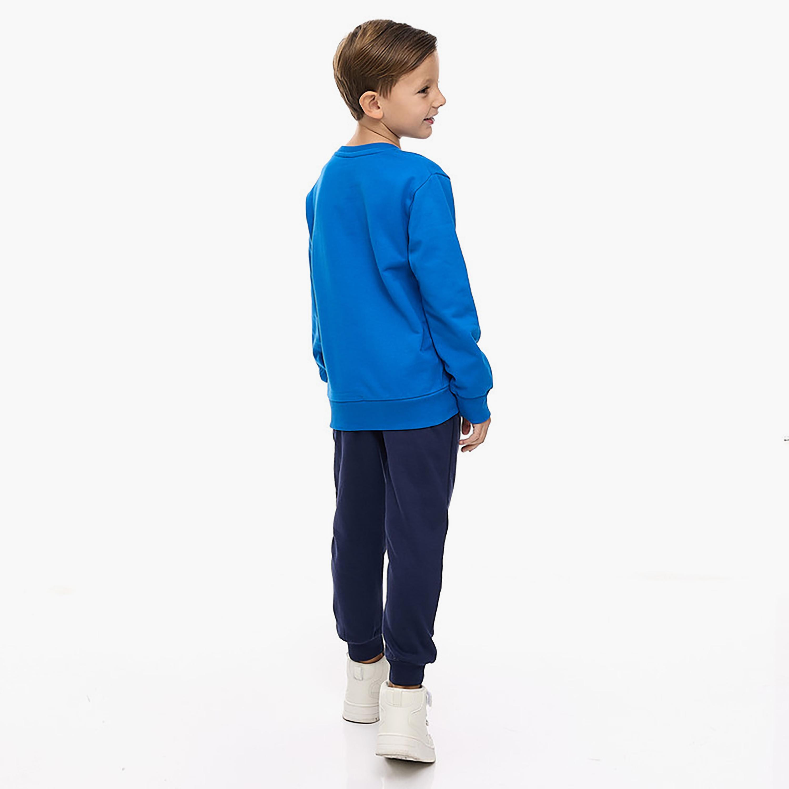Victor and Jane 2-Piece Printed Long Sleeves Sweatshirt with Joggers-baby-boys-clothing-winterwear-setsandcoords-image-3