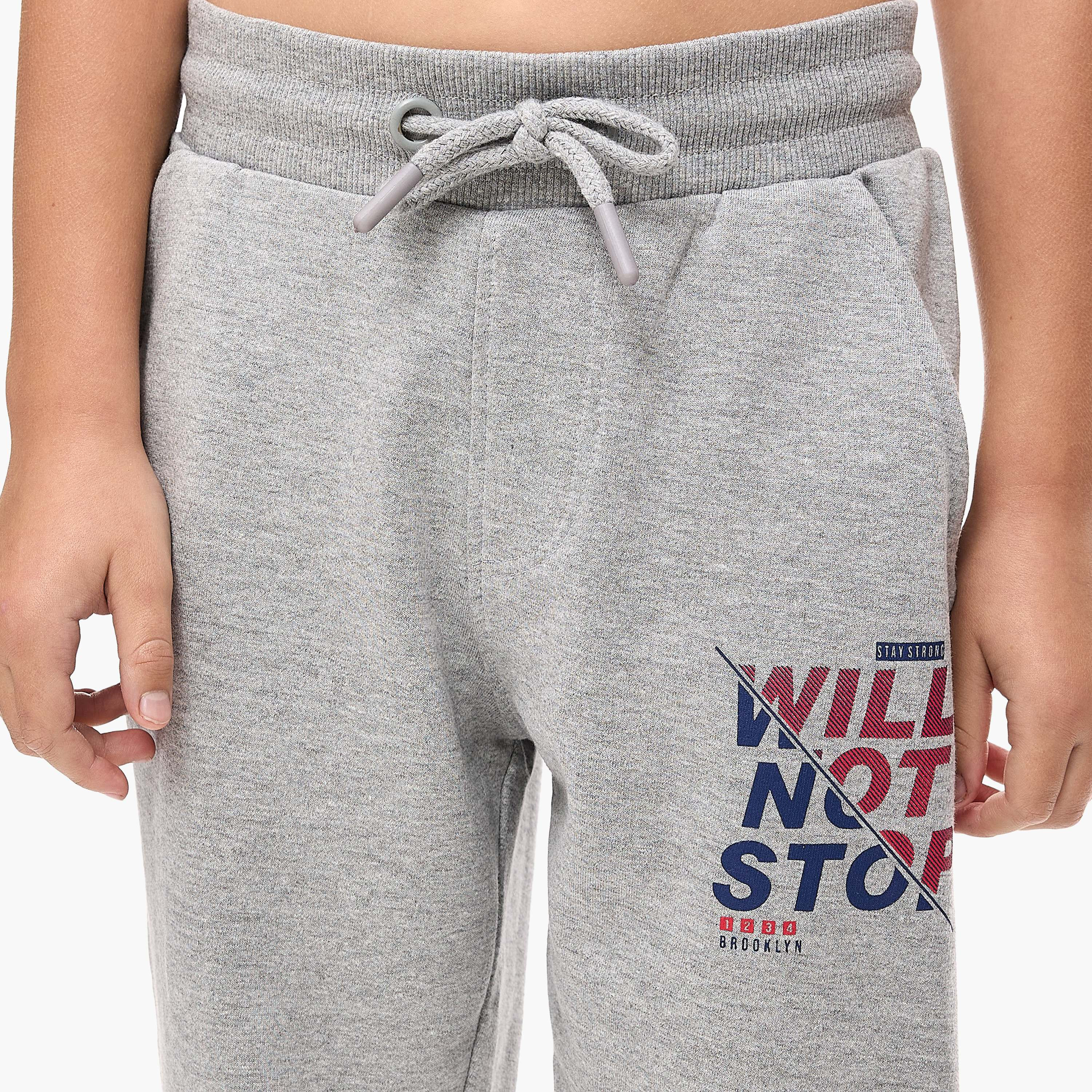 Victor and Jane Printed Sweatshirt & Pants Set - Multicolour-boys-clothing-setsandcoords-image-7