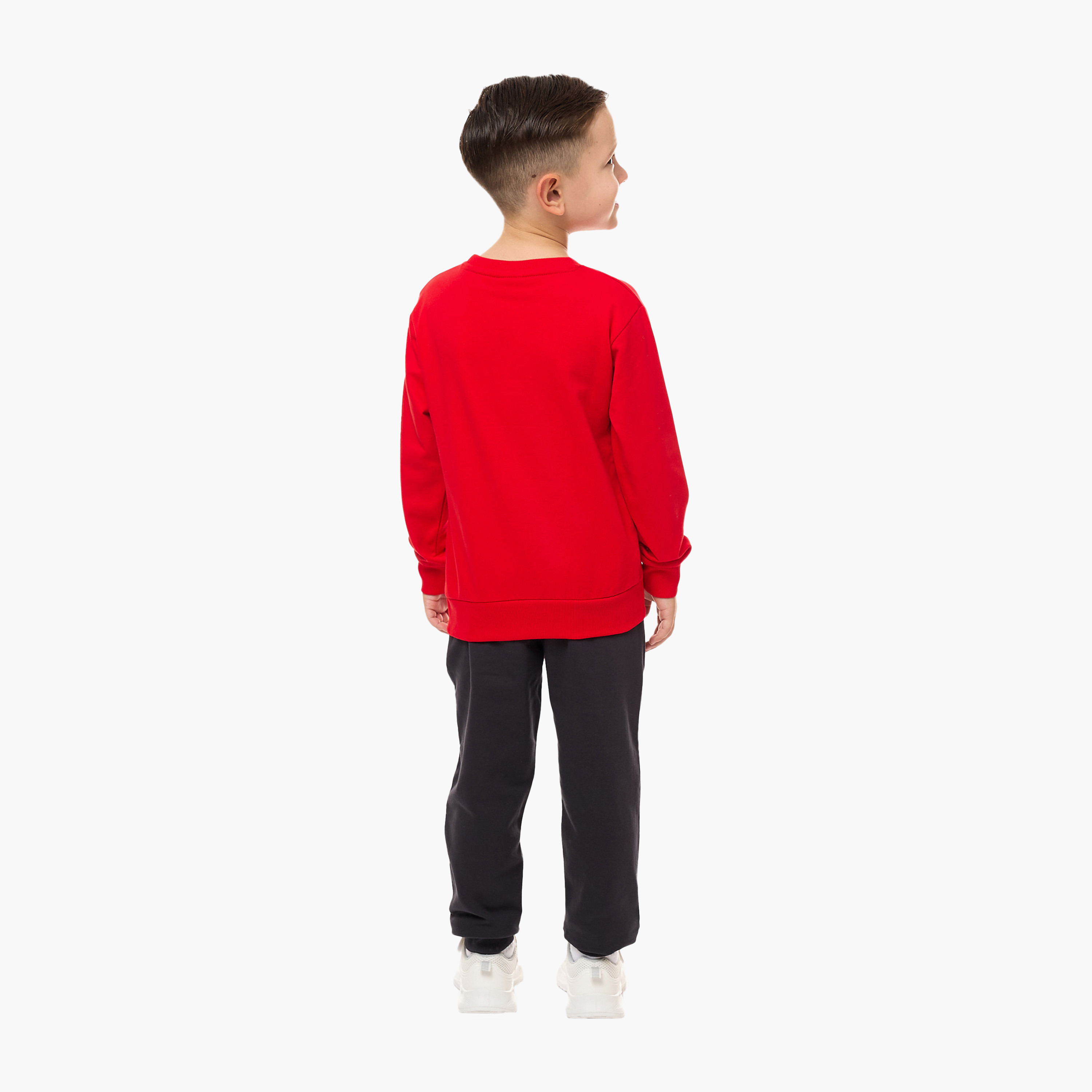 طقم سويت شيرت وبنطال مطبوع من فيكتور آند جين - متعدد الألوان-boys-clothing-setsandcoords-image-3