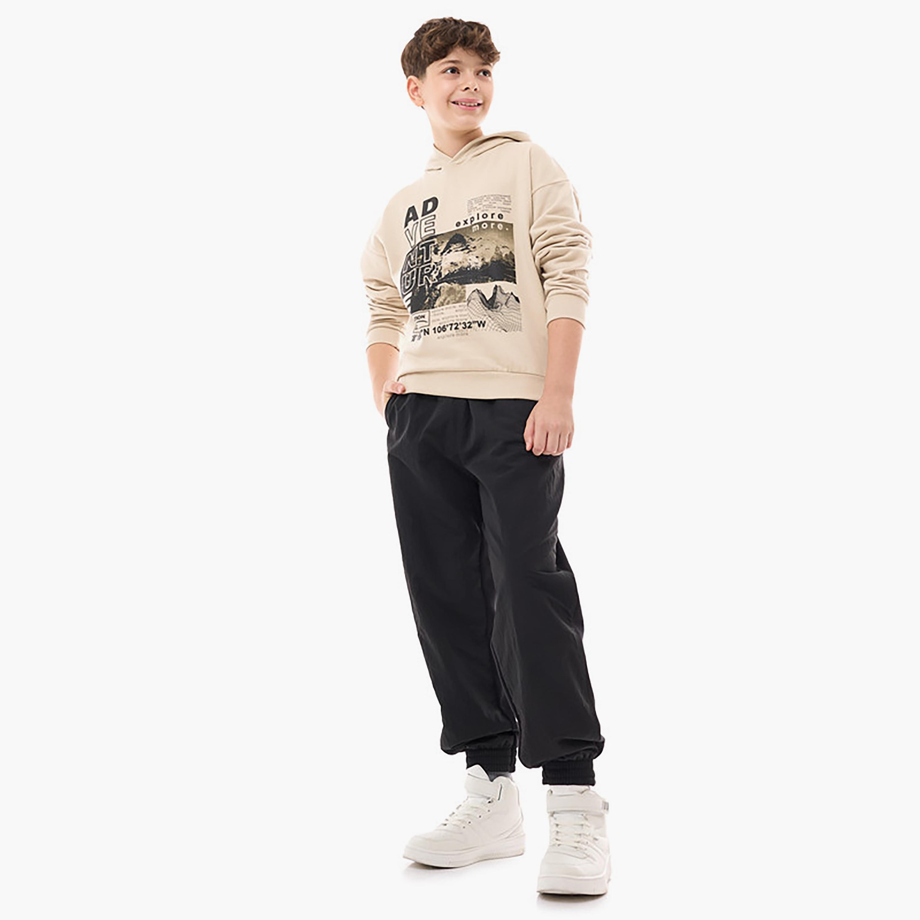 Victor and Jane Printed Long Sleeves Hoodie-boys-clothing-sweatshirts-image-4
