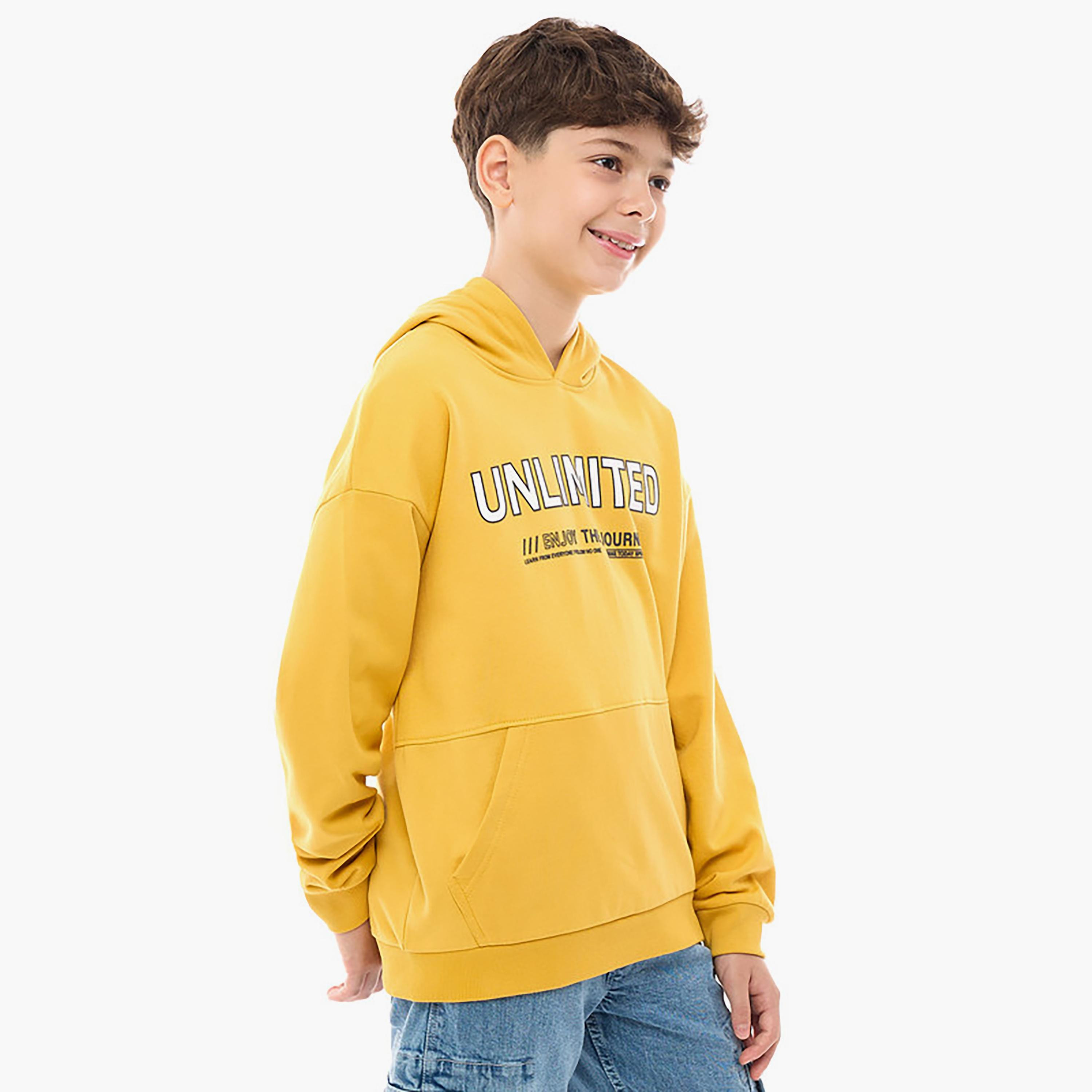 هودي بأكمام طويلة مطبوع من فيكتور اند جين-boys-clothing-sweatshirts-image-2