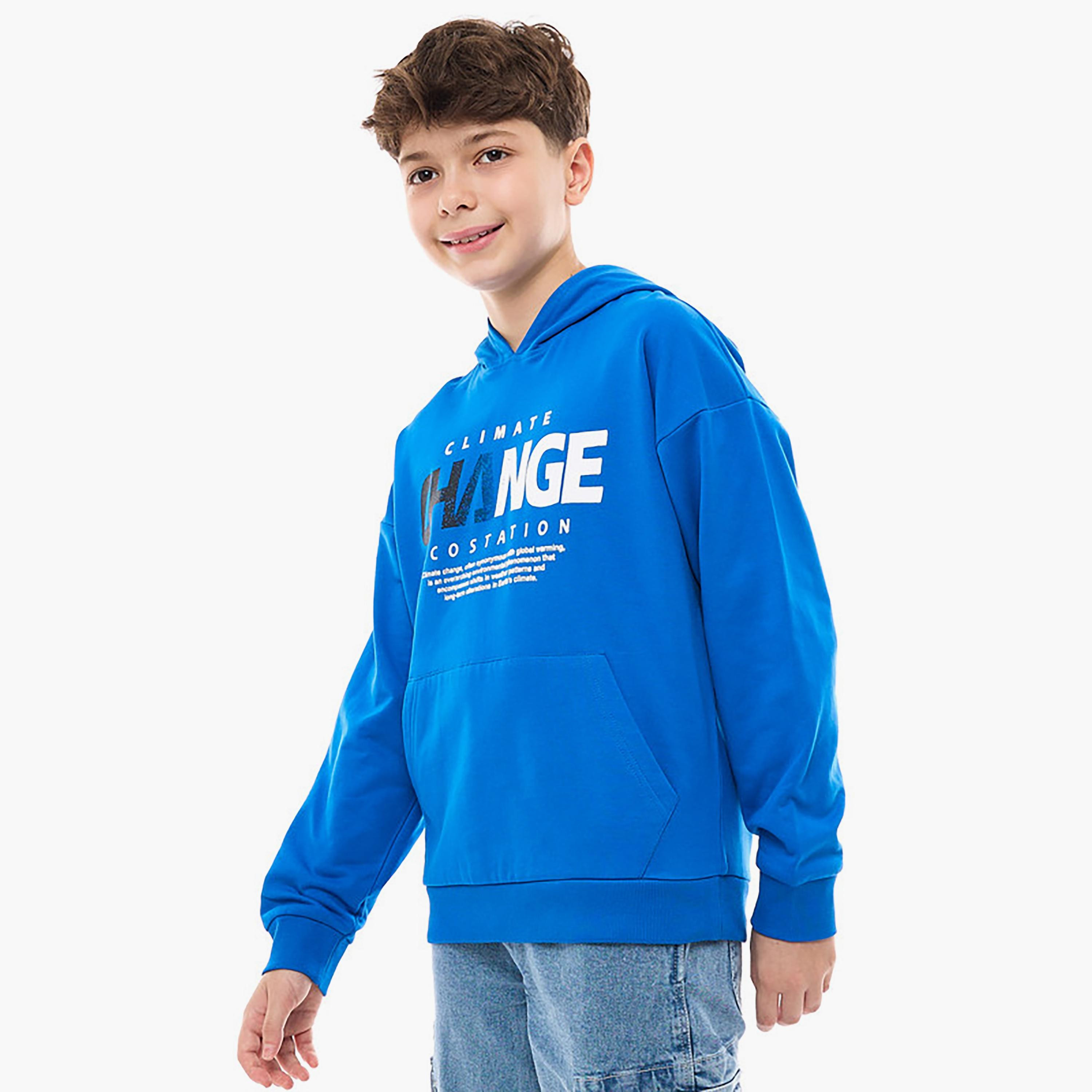 هودي بأكمام طويلة مطبوع من فيكتور اند جين-boys-clothing-sweatshirts-image-2