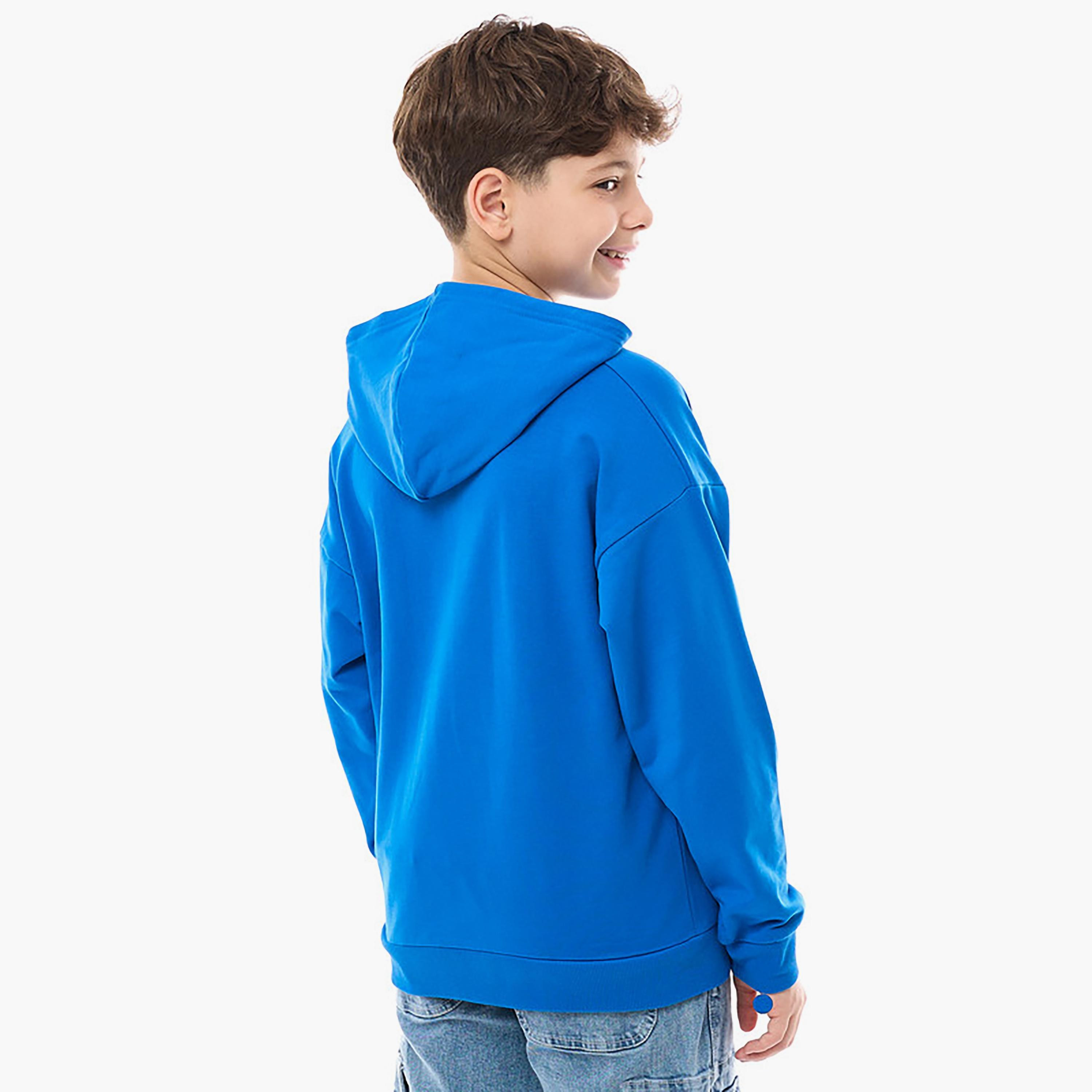 Victor and Jane Printed Long Sleeves Hoodie-boys-clothing-sweatshirts-image-3