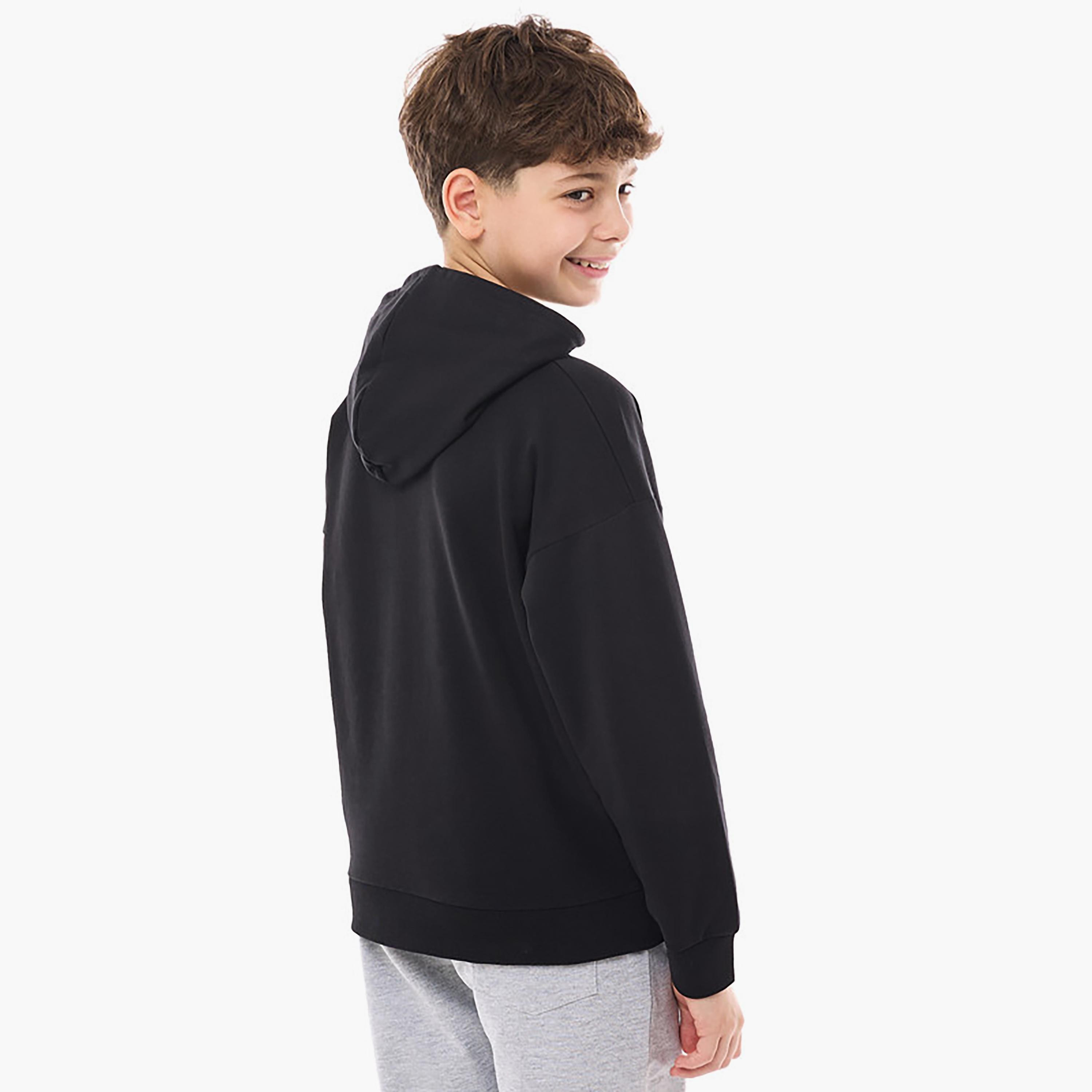 هودي بأكمام طويلة مطبوع من فيكتور اند جين-boys-clothing-winterwear-sweatshirts-image-3