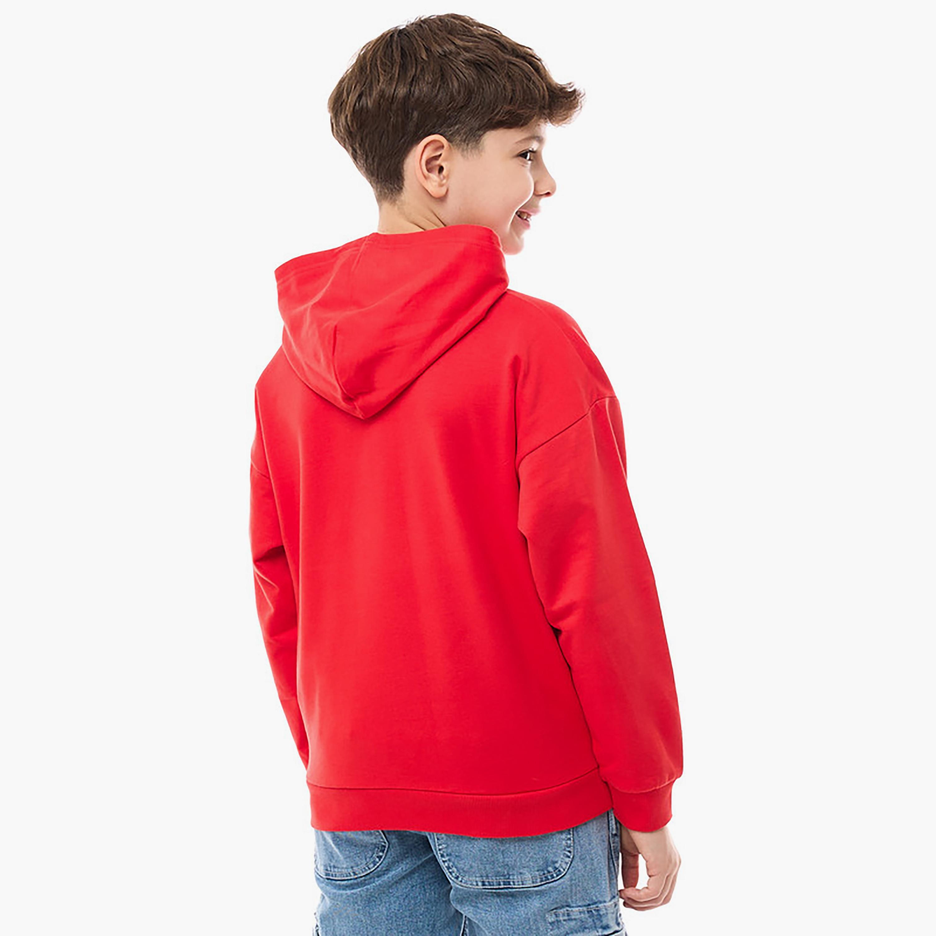 هودي بأكمام طويلة مطبوع من فيكتور اند جين-boys-clothing-sweatshirts-image-3