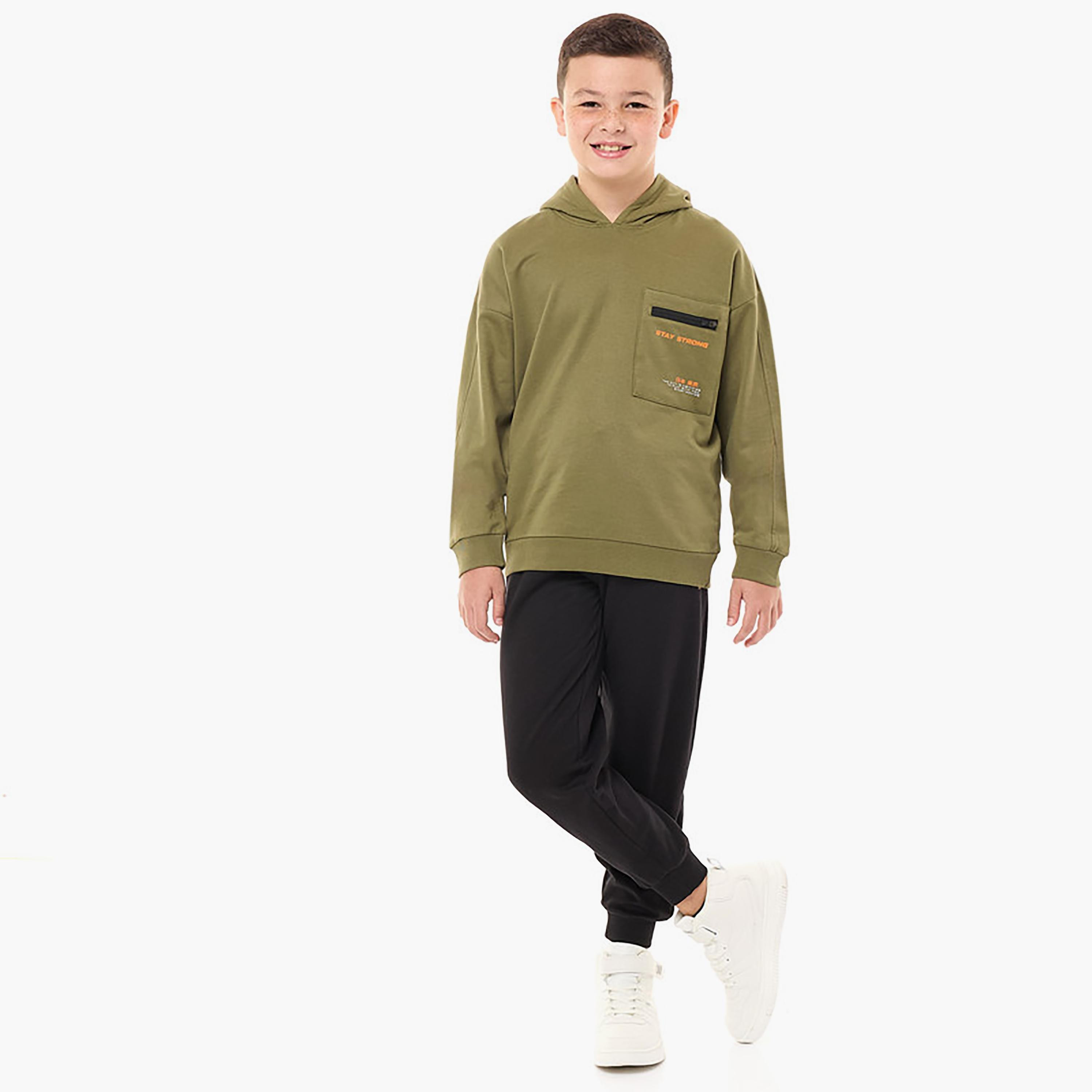 Victor and Jane 2-Piece Printed Long Sleeves Hoodie with Joggers-cpkids-clothing-boys-clothessets-image-1