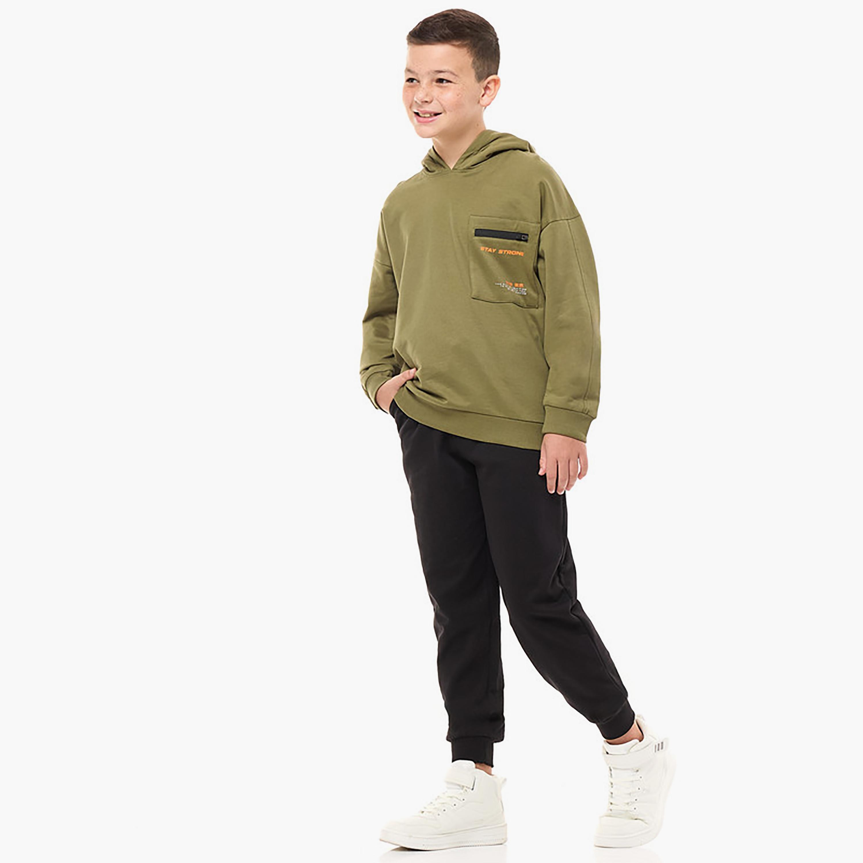 Victor and Jane 2-Piece Printed Long Sleeves Hoodie with Joggers-cpkids-clothing-boys-clothessets-image-2